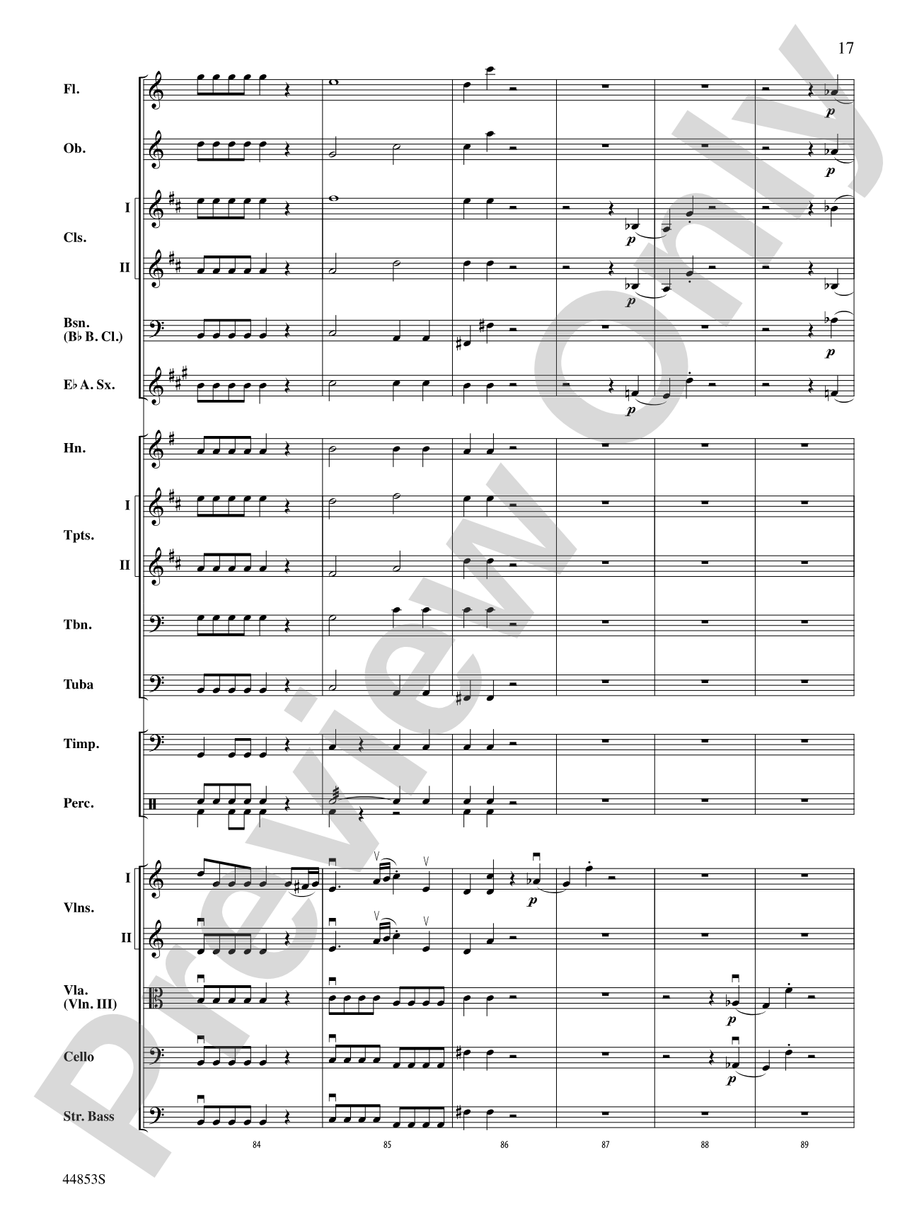 Symphony No. 36, The "Linz": Full Orchestra Conductor Score & Parts