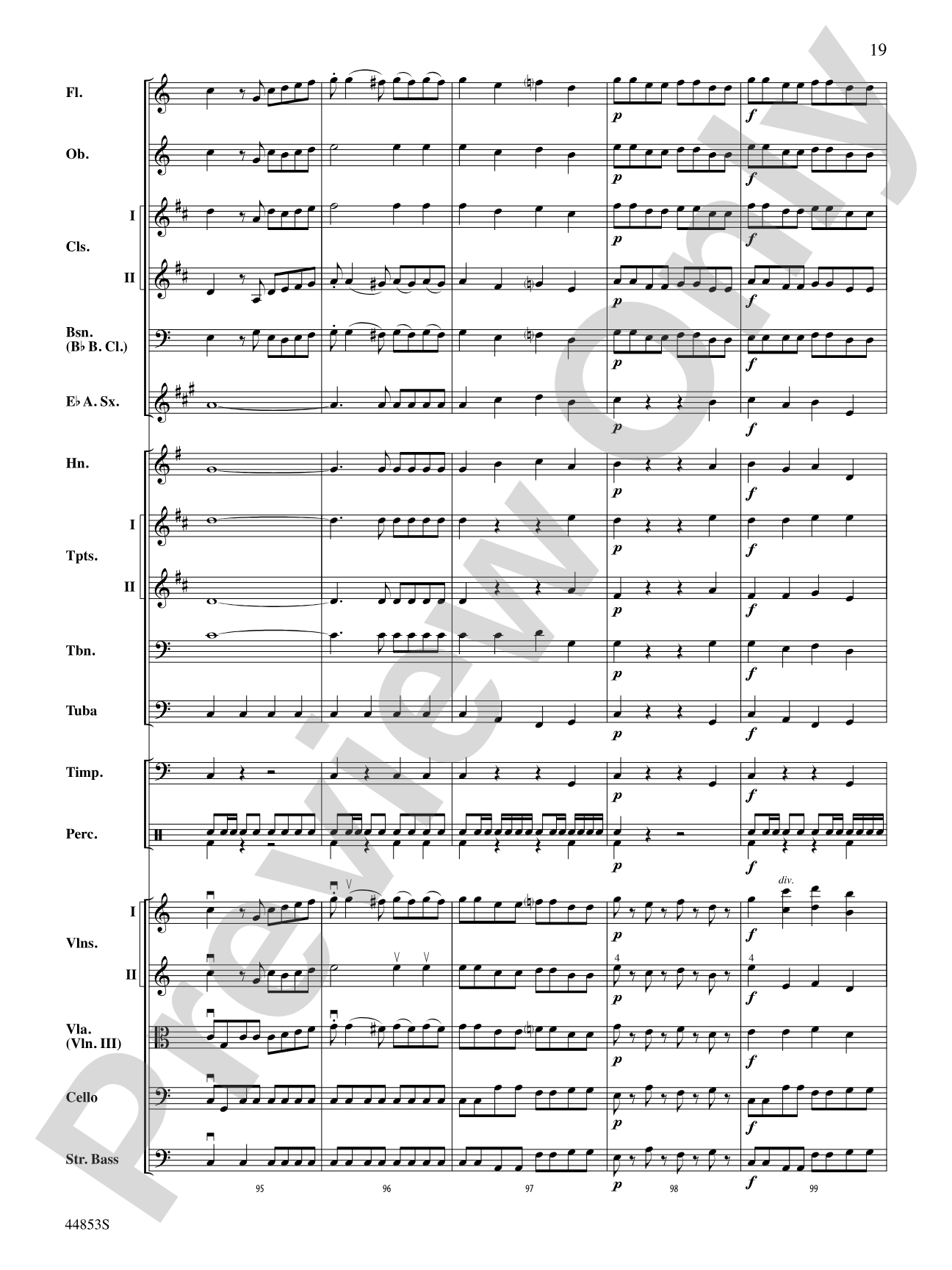 Symphony No. 36, The "Linz": Full Orchestra Conductor Score & Parts