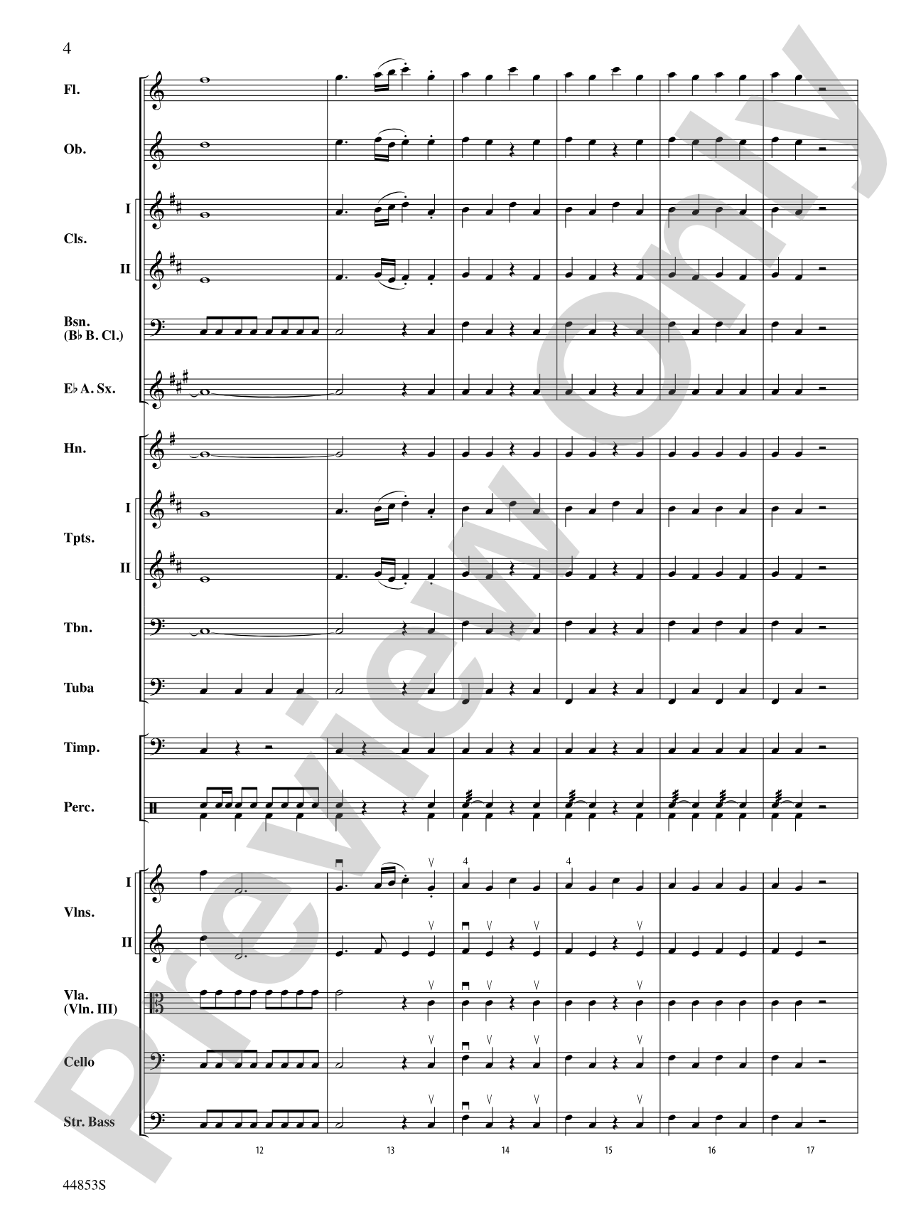 Symphony No. 36, The "Linz": Full Orchestra Conductor Score & Parts