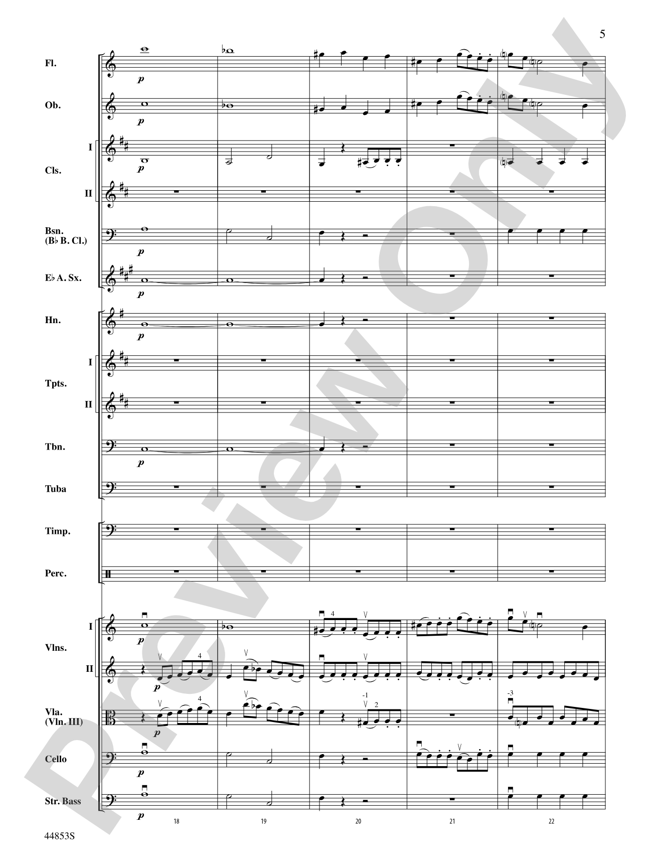 Symphony No. 36, The "Linz": Full Orchestra Conductor Score & Parts