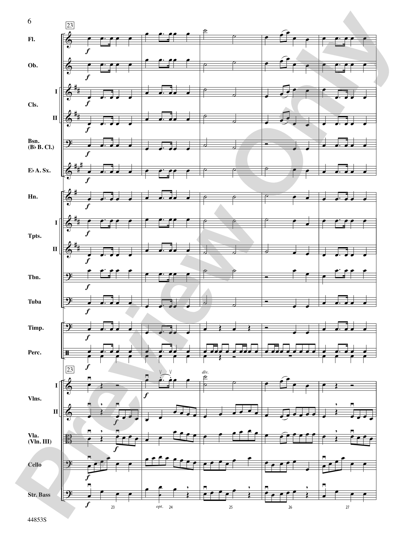 Symphony No. 36, The "Linz": Full Orchestra Conductor Score & Parts