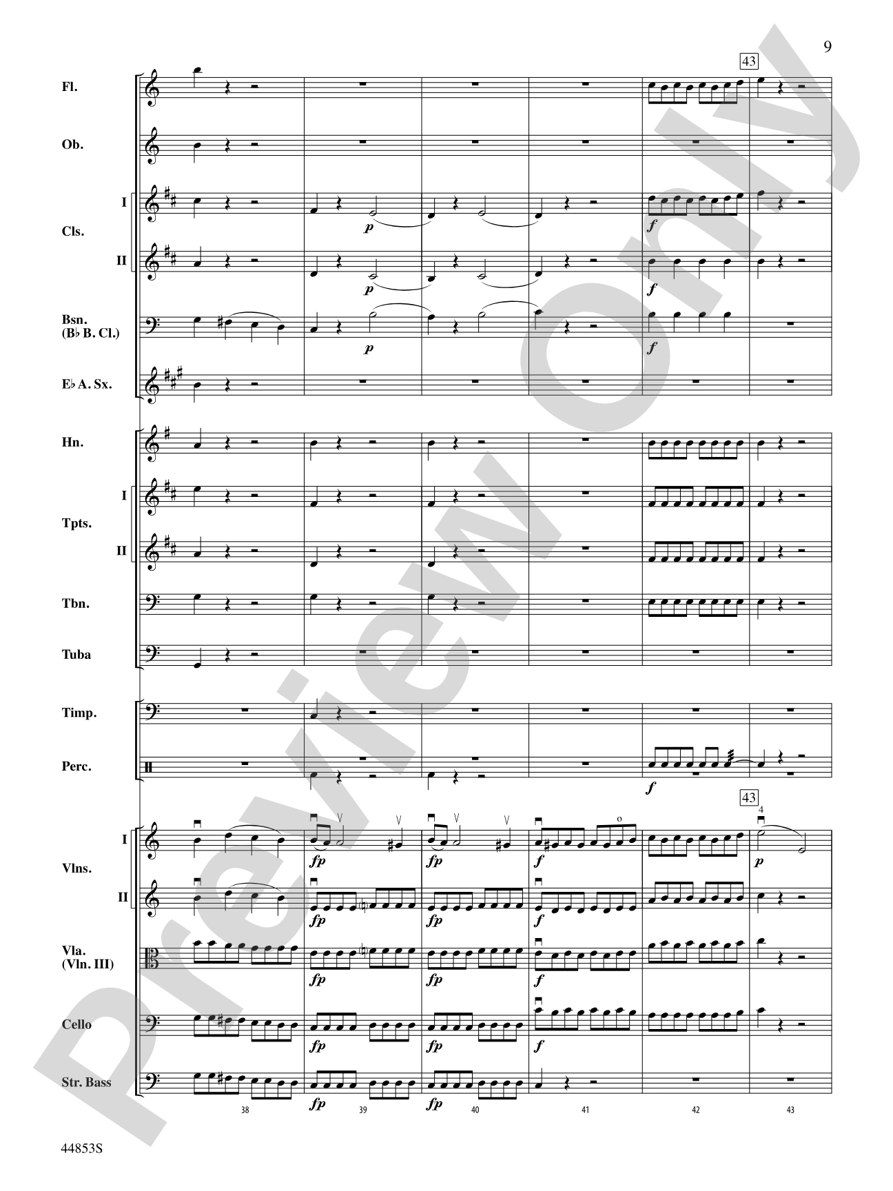 Symphony No. 36, The "Linz": Full Orchestra Conductor Score & Parts