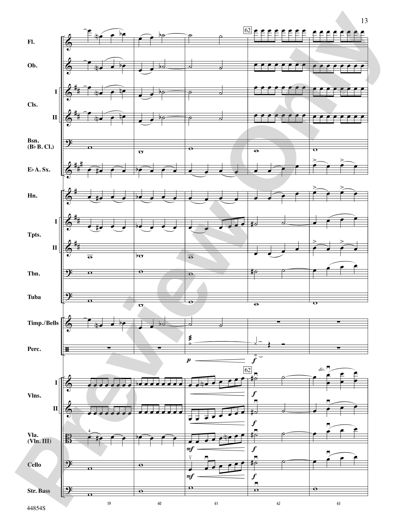 Romeo and Juliet Overture: Full Orchestra Conductor Score & Parts