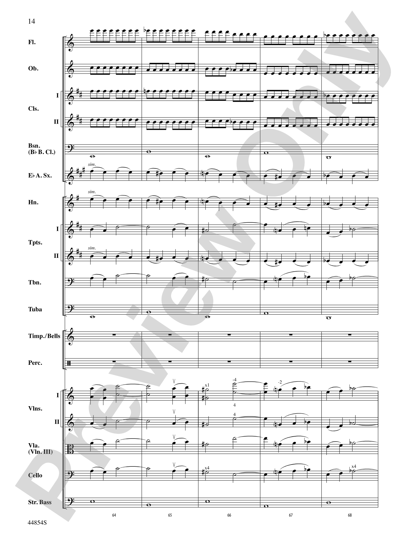 Romeo and Juliet Overture: Full Orchestra Conductor Score & Parts