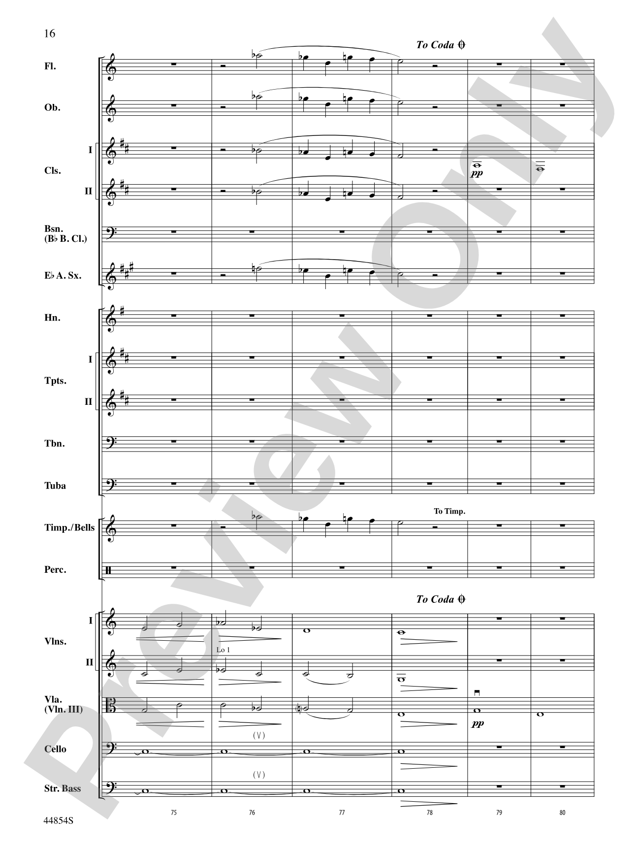 Romeo and Juliet Overture: Full Orchestra Conductor Score & Parts