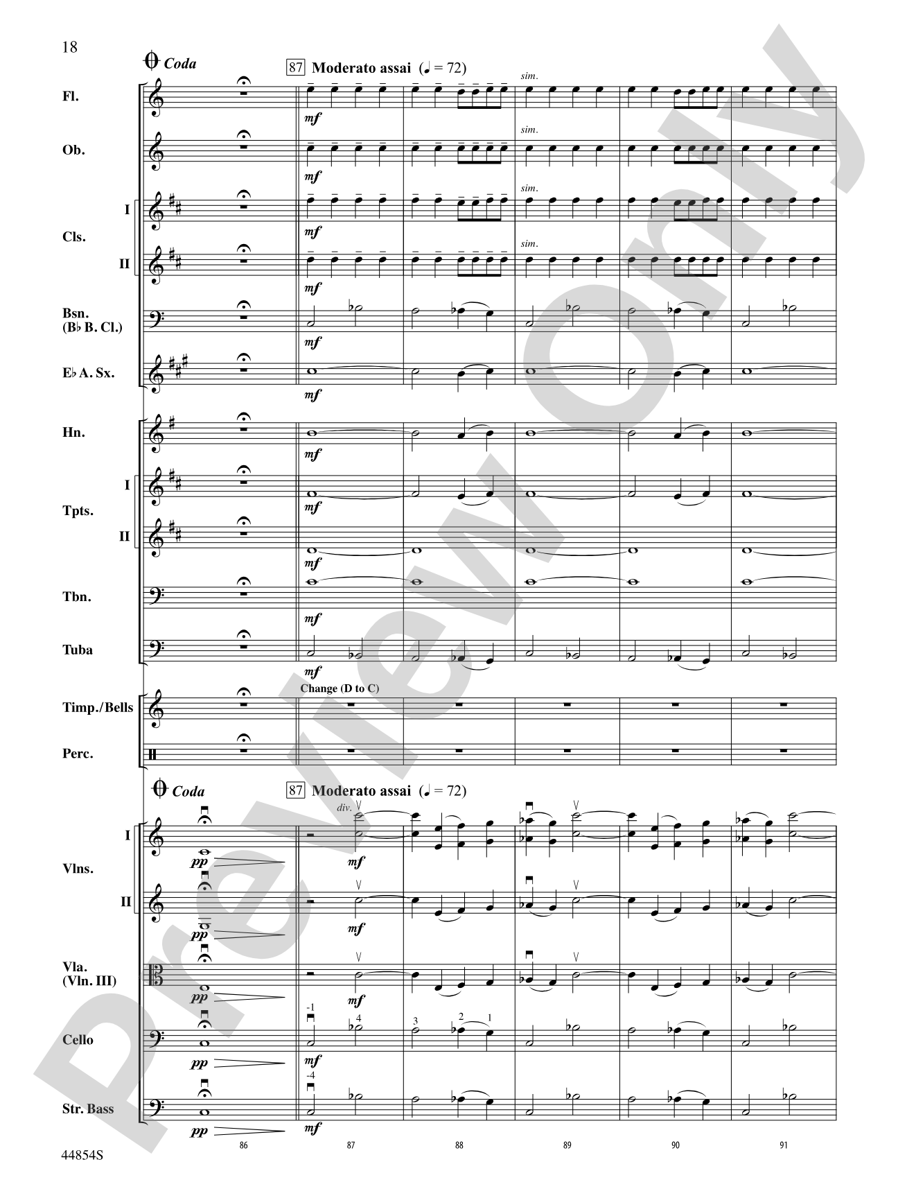 Romeo and Juliet Overture: Full Orchestra Conductor Score & Parts