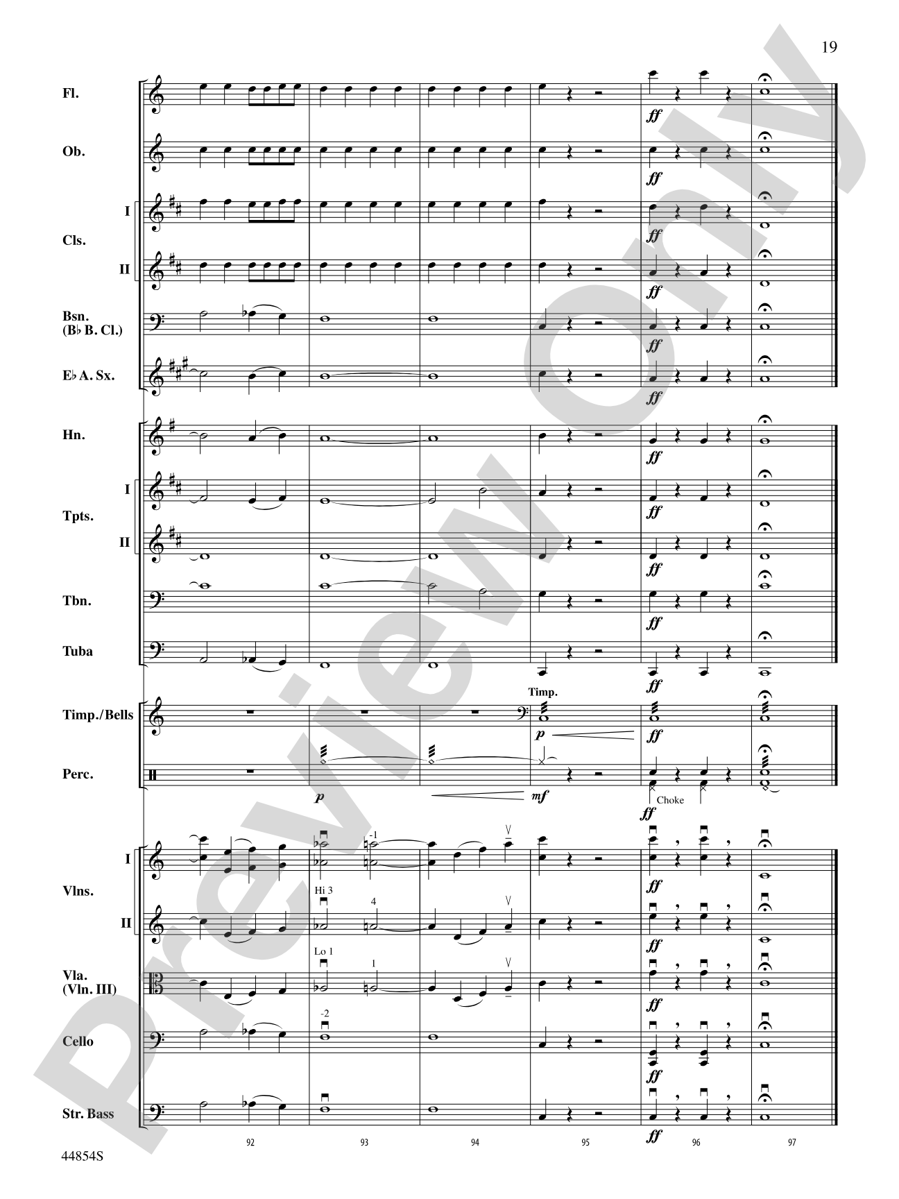 Romeo and Juliet Overture: Full Orchestra Conductor Score & Parts