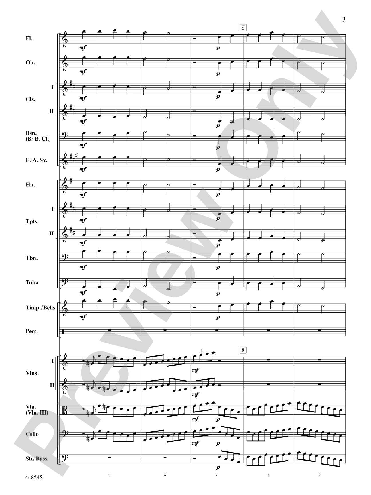 Romeo and Juliet Overture: Full Orchestra Conductor Score & Parts