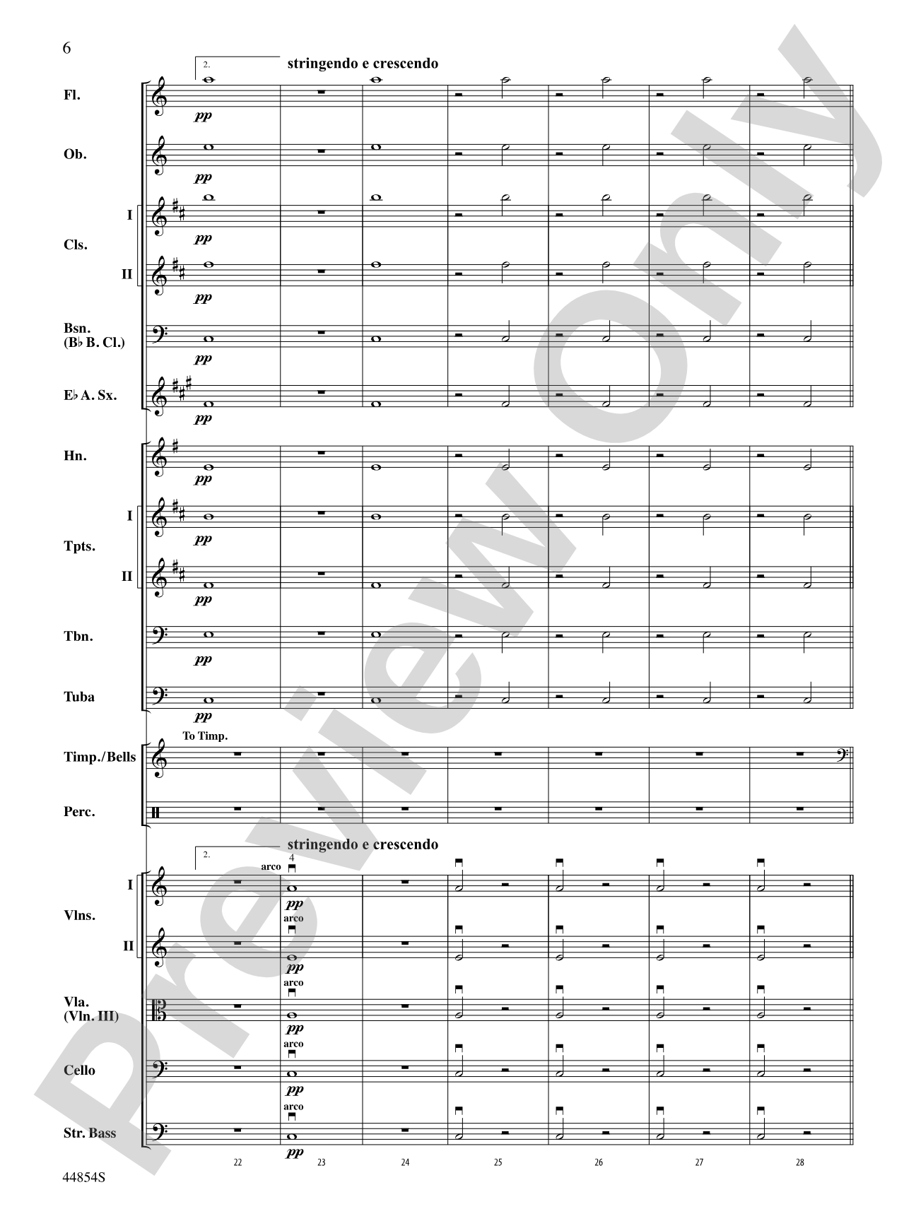 Romeo and Juliet Overture: Full Orchestra Conductor Score & Parts