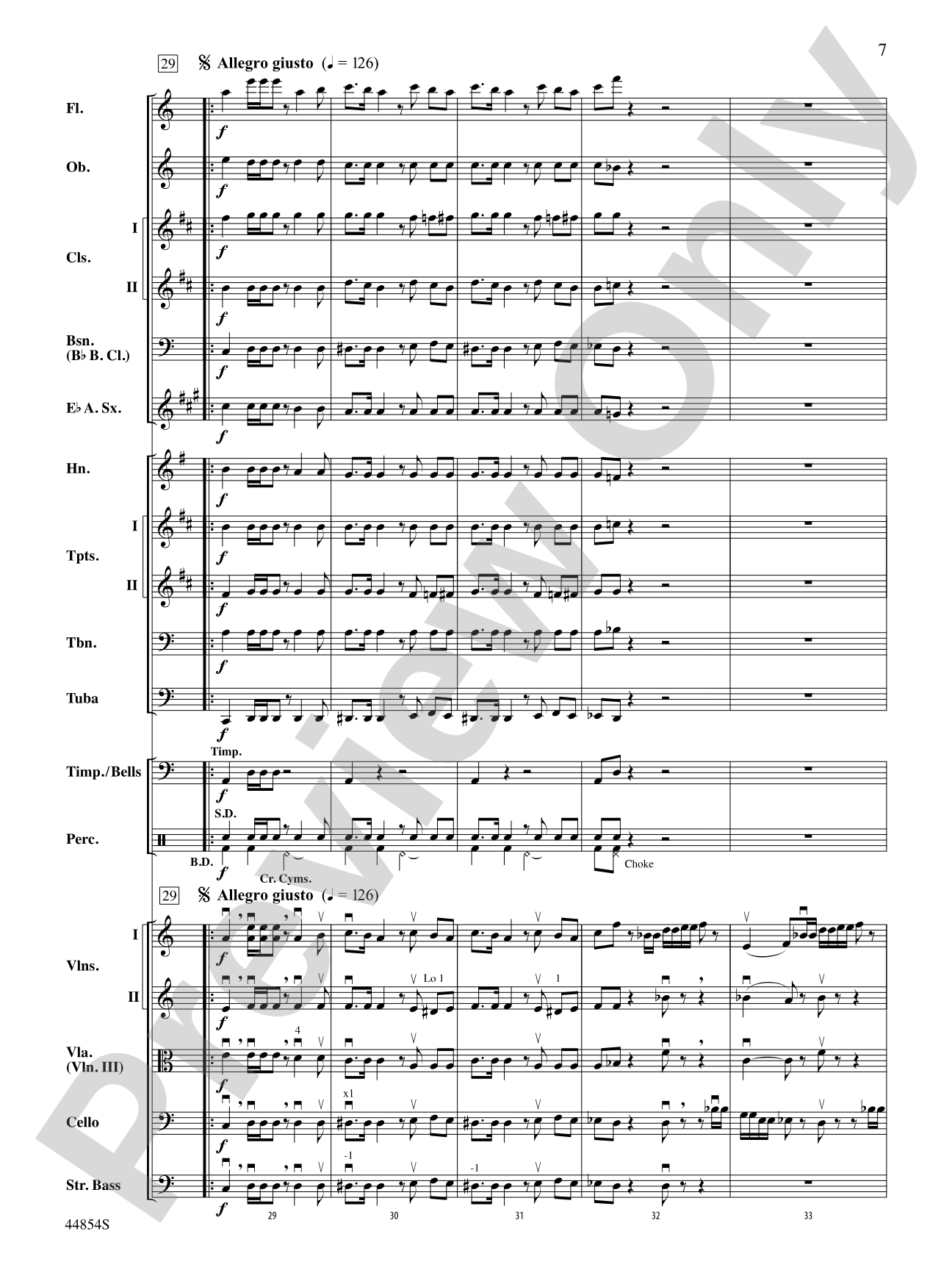 Romeo and Juliet Overture: Full Orchestra Conductor Score & Parts
