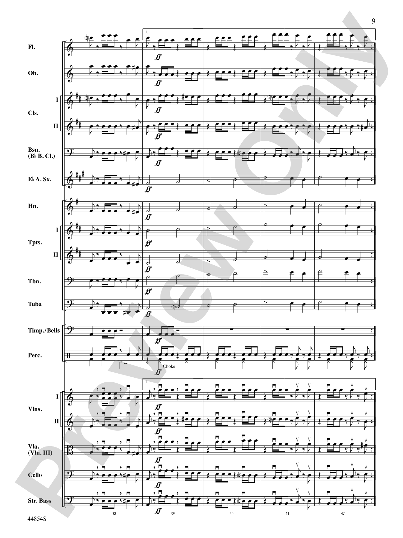 Romeo and Juliet Overture: Full Orchestra Conductor Score & Parts
