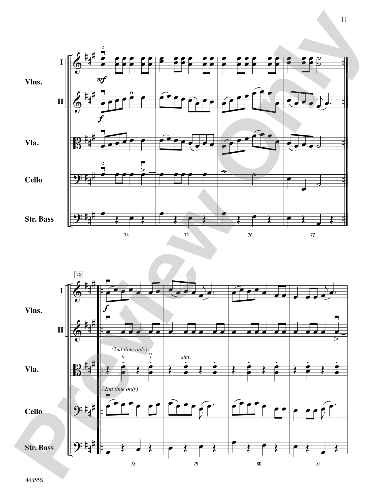 Sally Goodin: String Orchestra Conductor Score & Parts