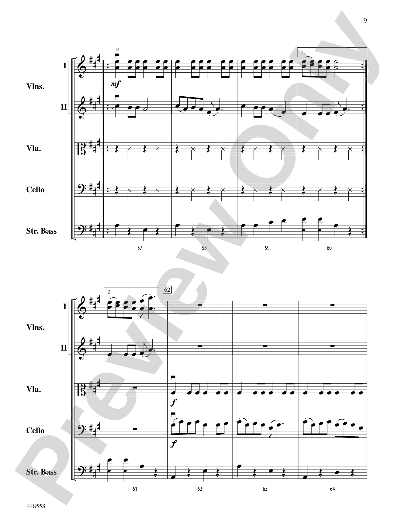 Sally Goodin: String Orchestra Conductor Score & Parts