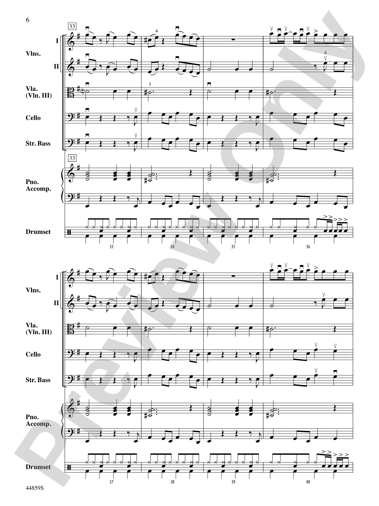 Uptown Funk, Theme from: String Orchestra Conductor Score & Parts