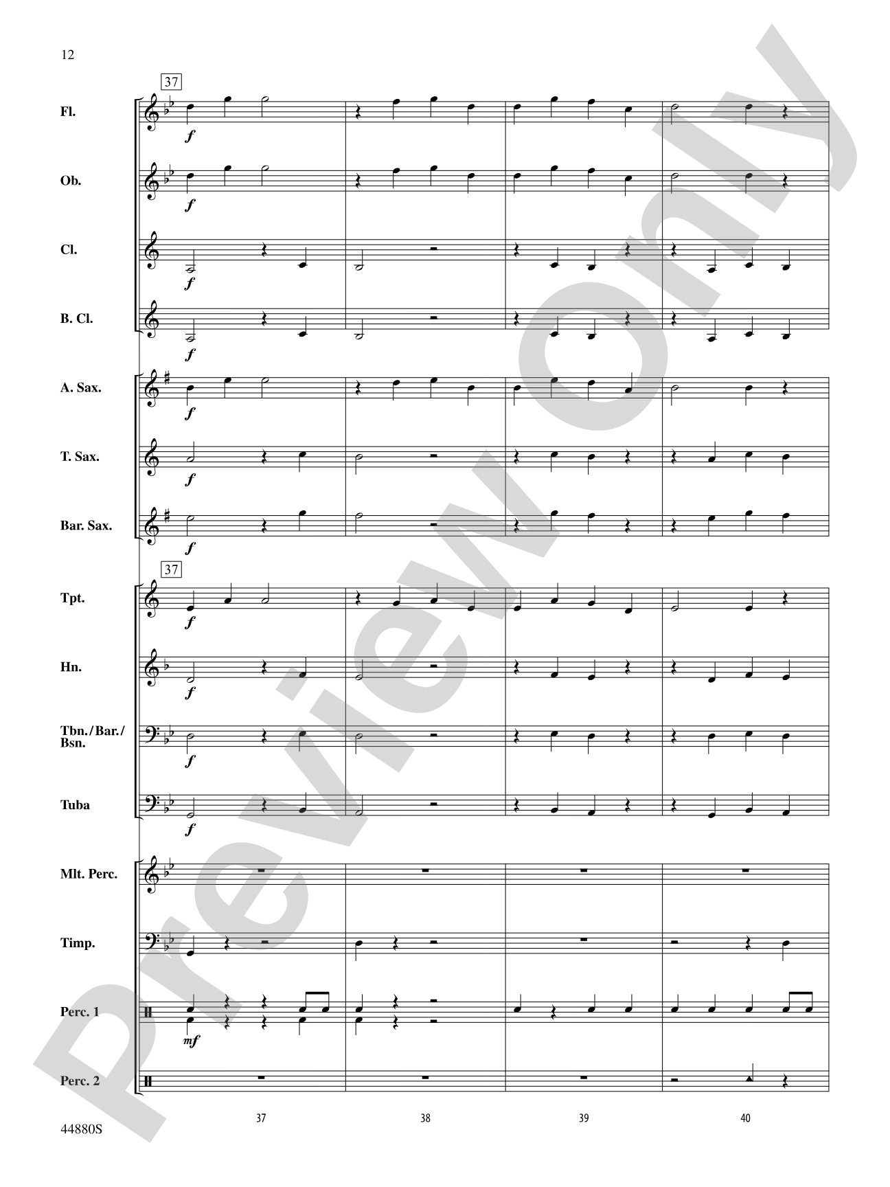 Windforce: Concert Band Conductor Score & Parts