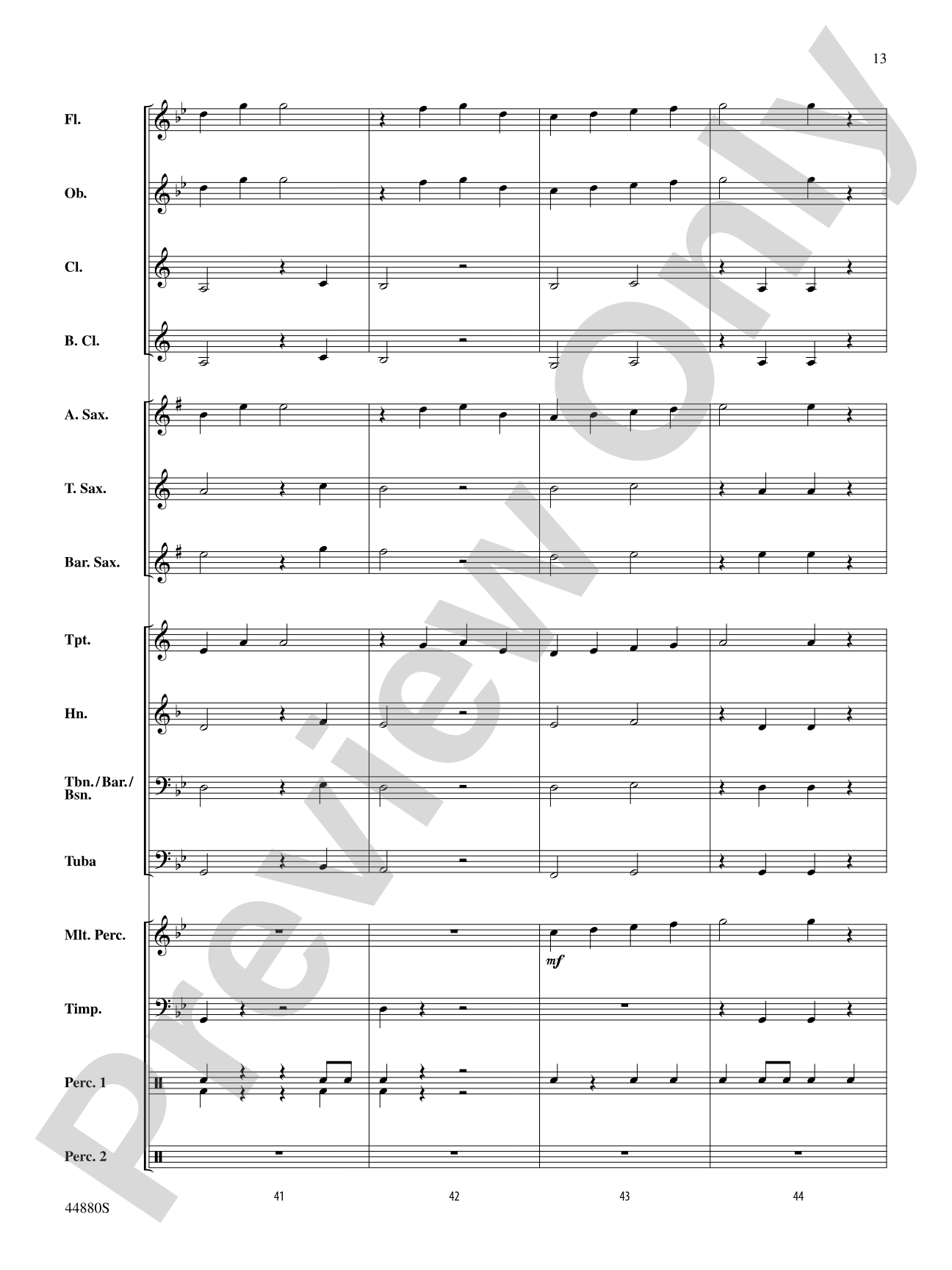 Windforce: Concert Band Conductor Score & Parts