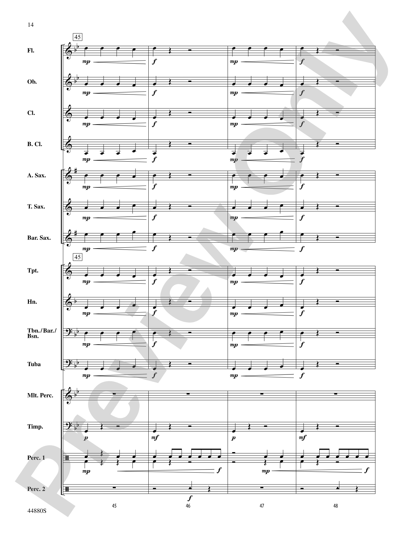 Windforce: Concert Band Conductor Score & Parts