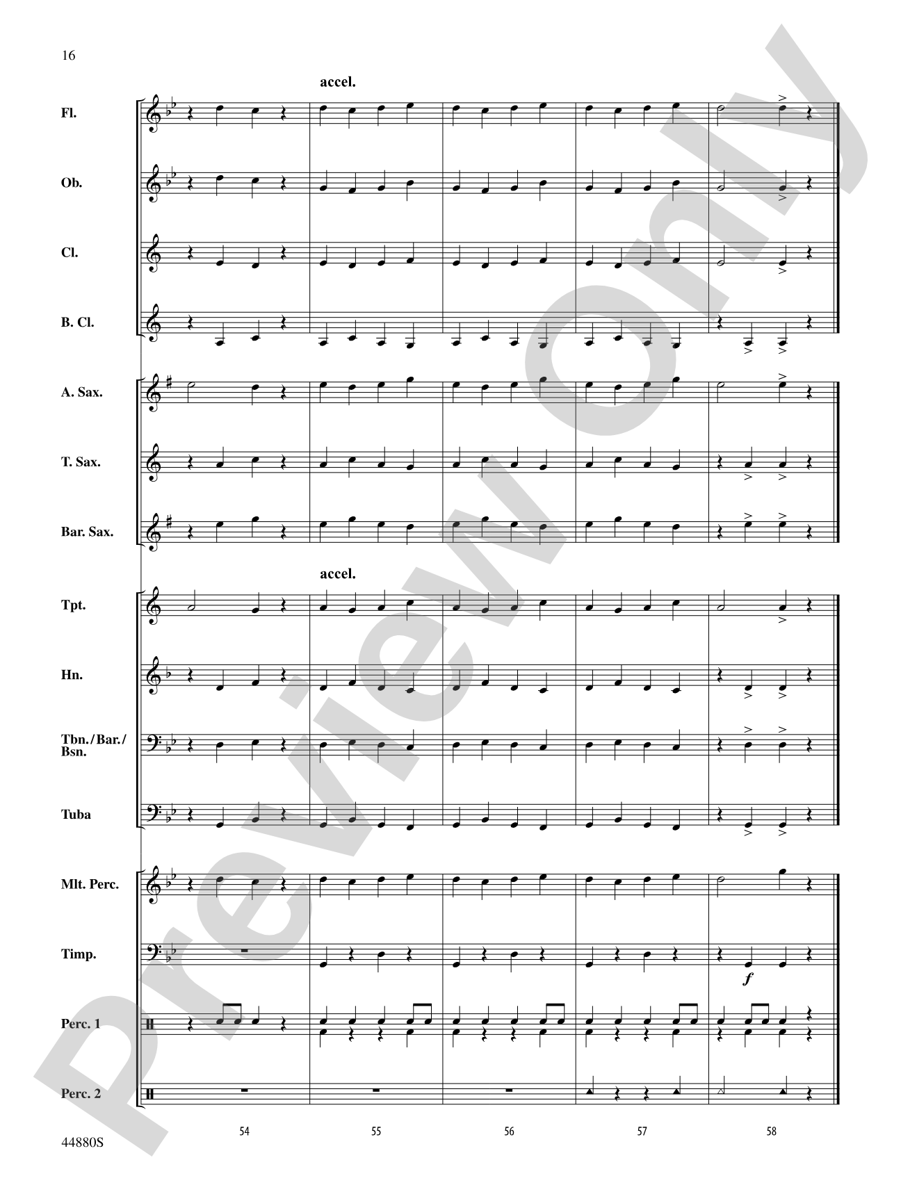 Windforce: Concert Band Conductor Score & Parts