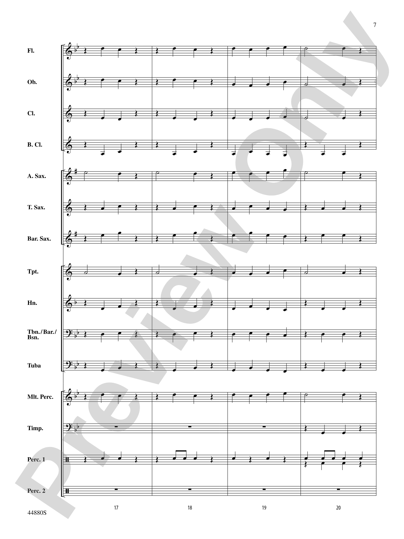 Windforce: Concert Band Conductor Score & Parts