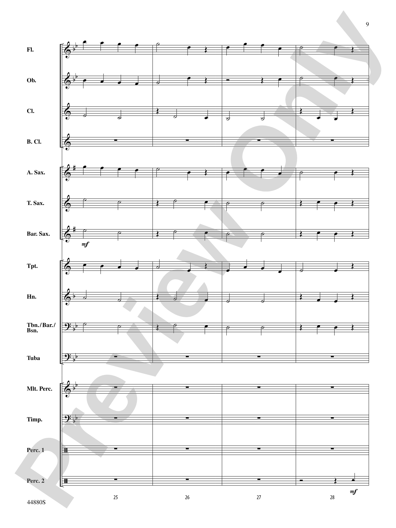 Windforce: Concert Band Conductor Score & Parts