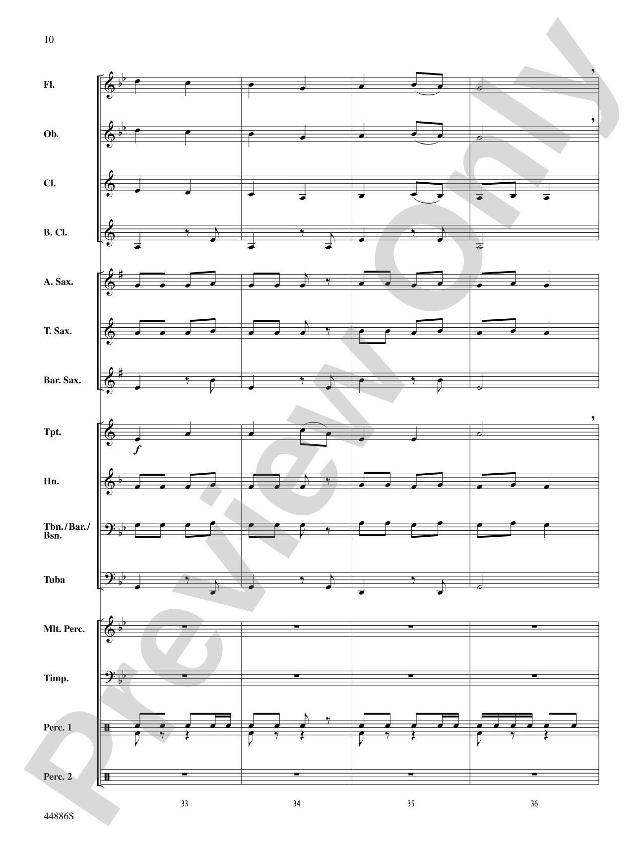 A Whole Lot of Christmas: Concert Band Conductor Score & Parts