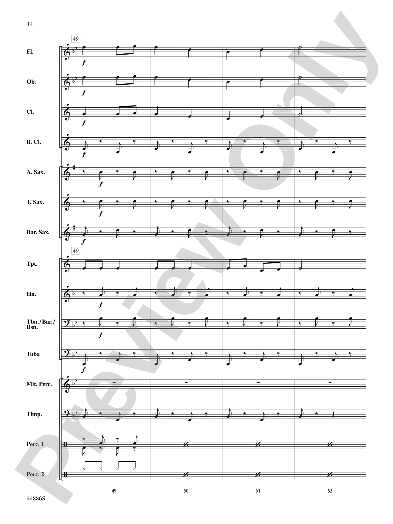 A Whole Lot of Christmas: Concert Band Conductor Score & Parts