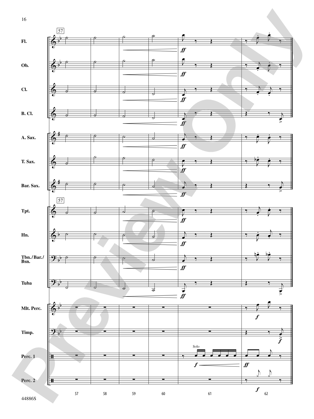 A Whole Lot of Christmas: Concert Band Conductor Score & Parts