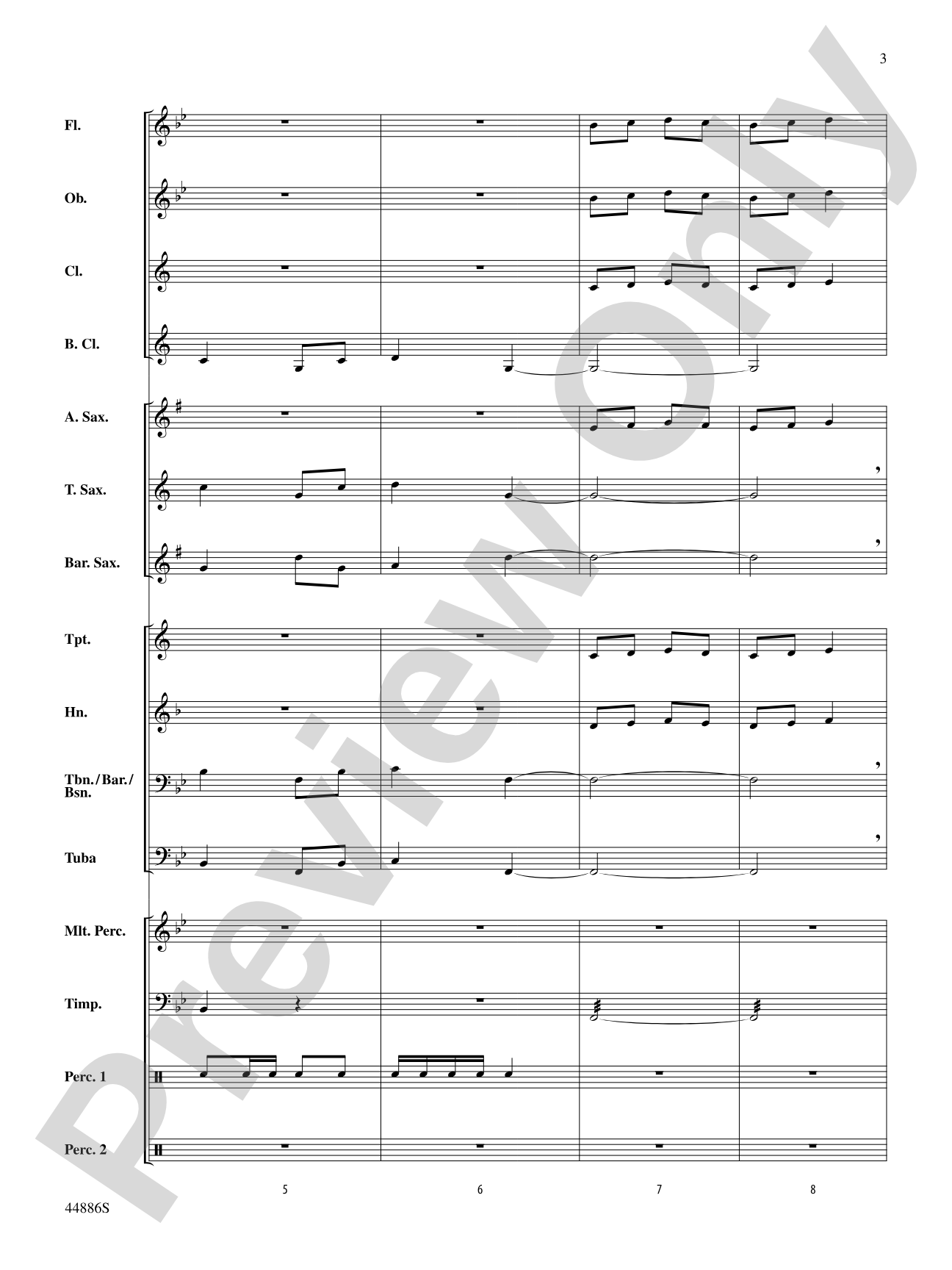 A Whole Lot of Christmas: Concert Band Conductor Score & Parts