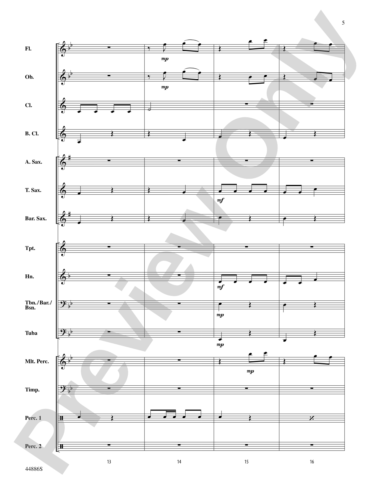 A Whole Lot of Christmas: Concert Band Conductor Score & Parts