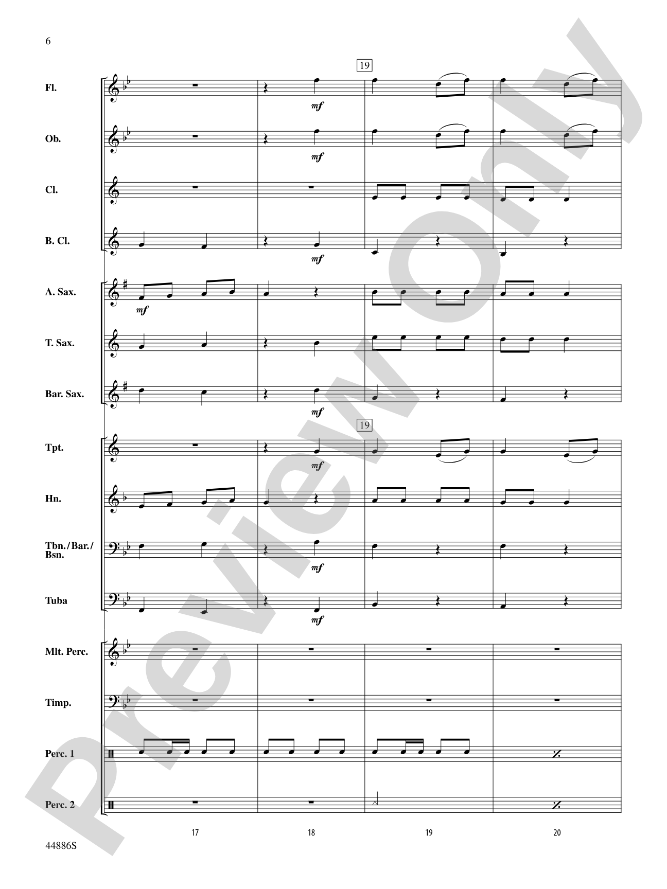 A Whole Lot of Christmas: Concert Band Conductor Score & Parts