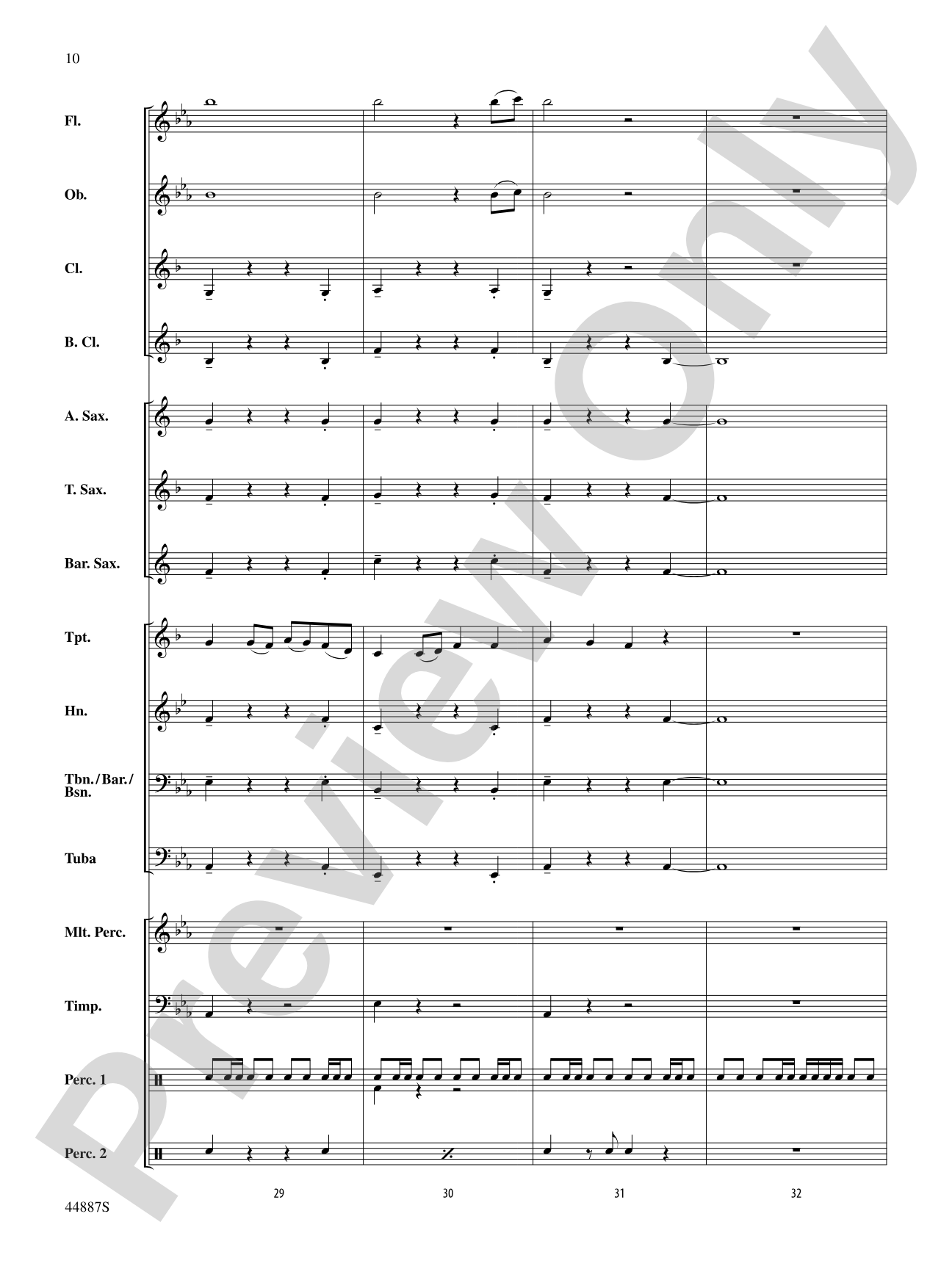 Glory!: Concert Band Conductor Score & Parts
