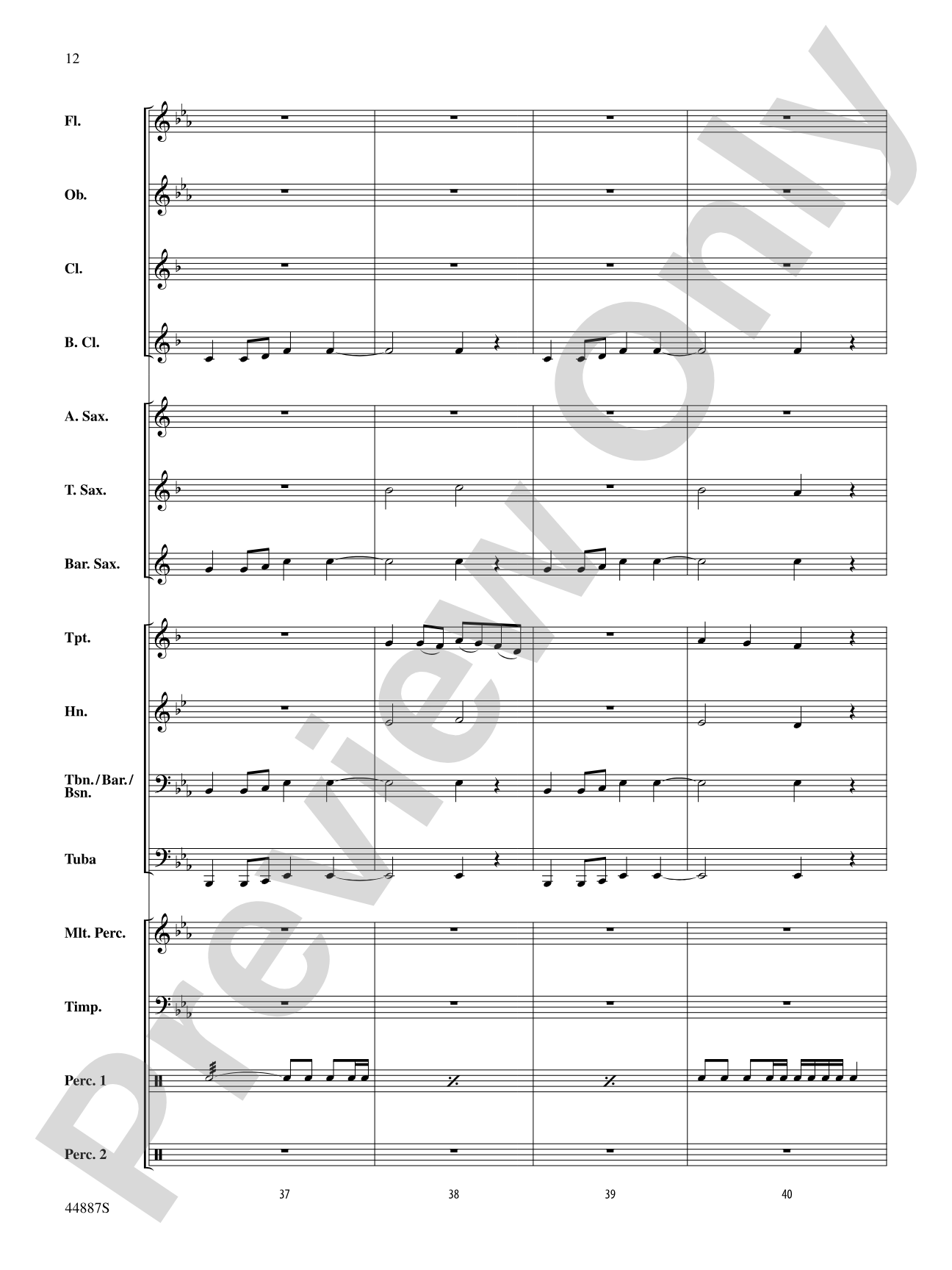 Glory!: Concert Band Conductor Score & Parts