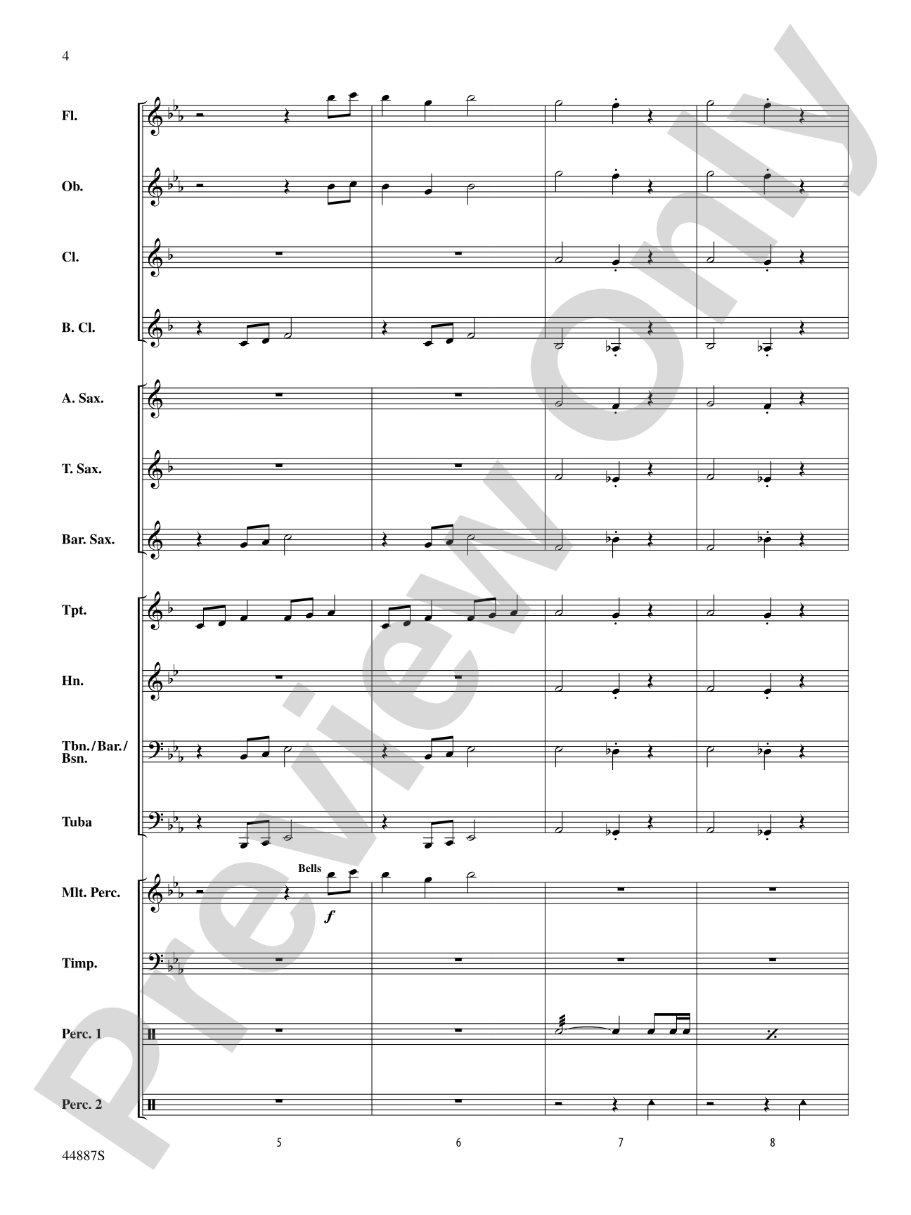 Glory!: Concert Band Conductor Score & Parts