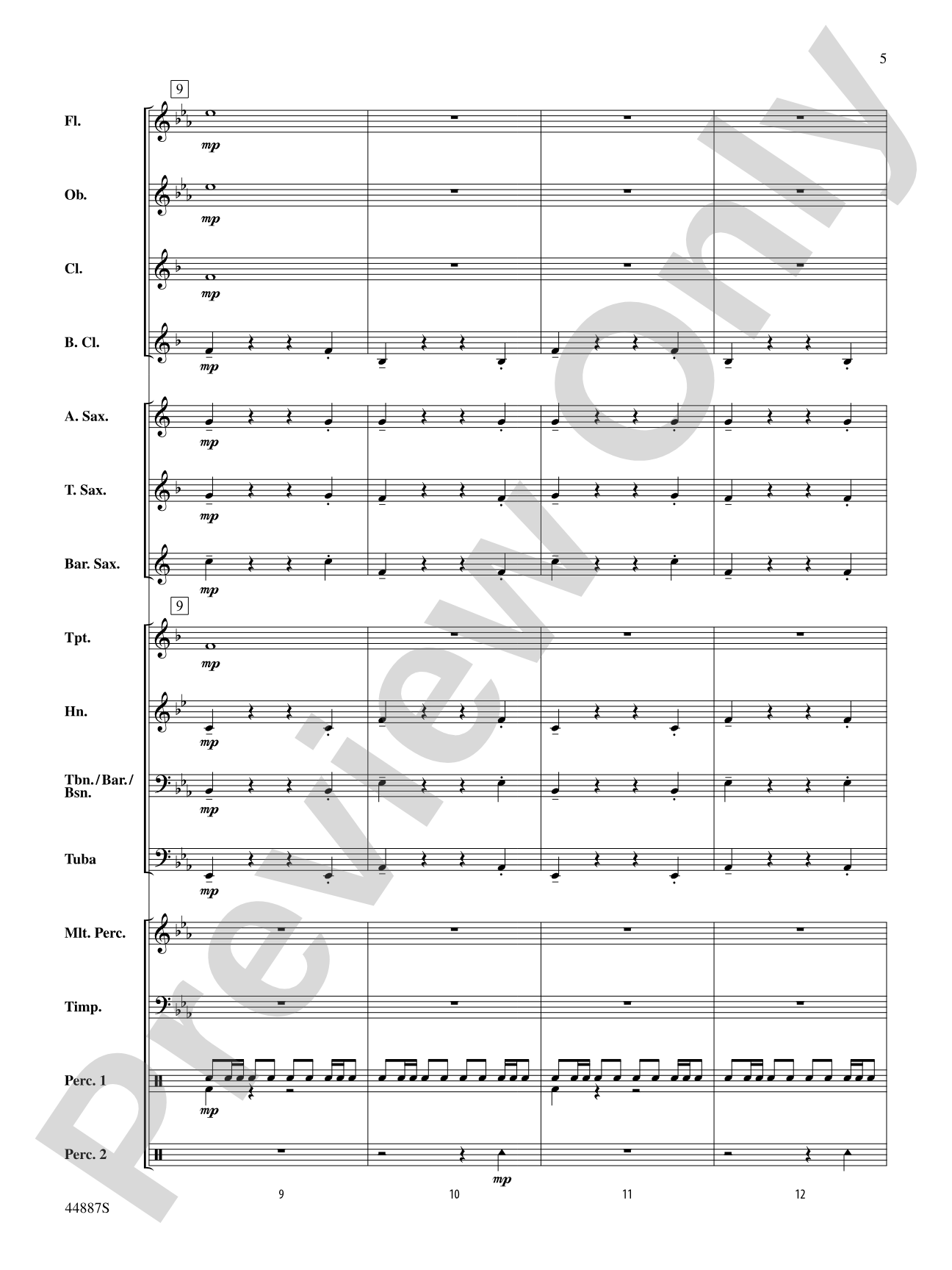 Glory!: Concert Band Conductor Score & Parts