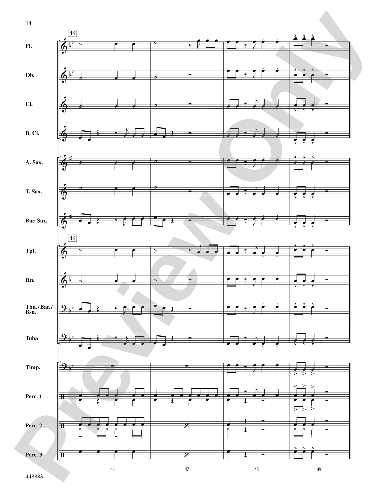 Mama Paquita: Concert Band Conductor Score & Parts