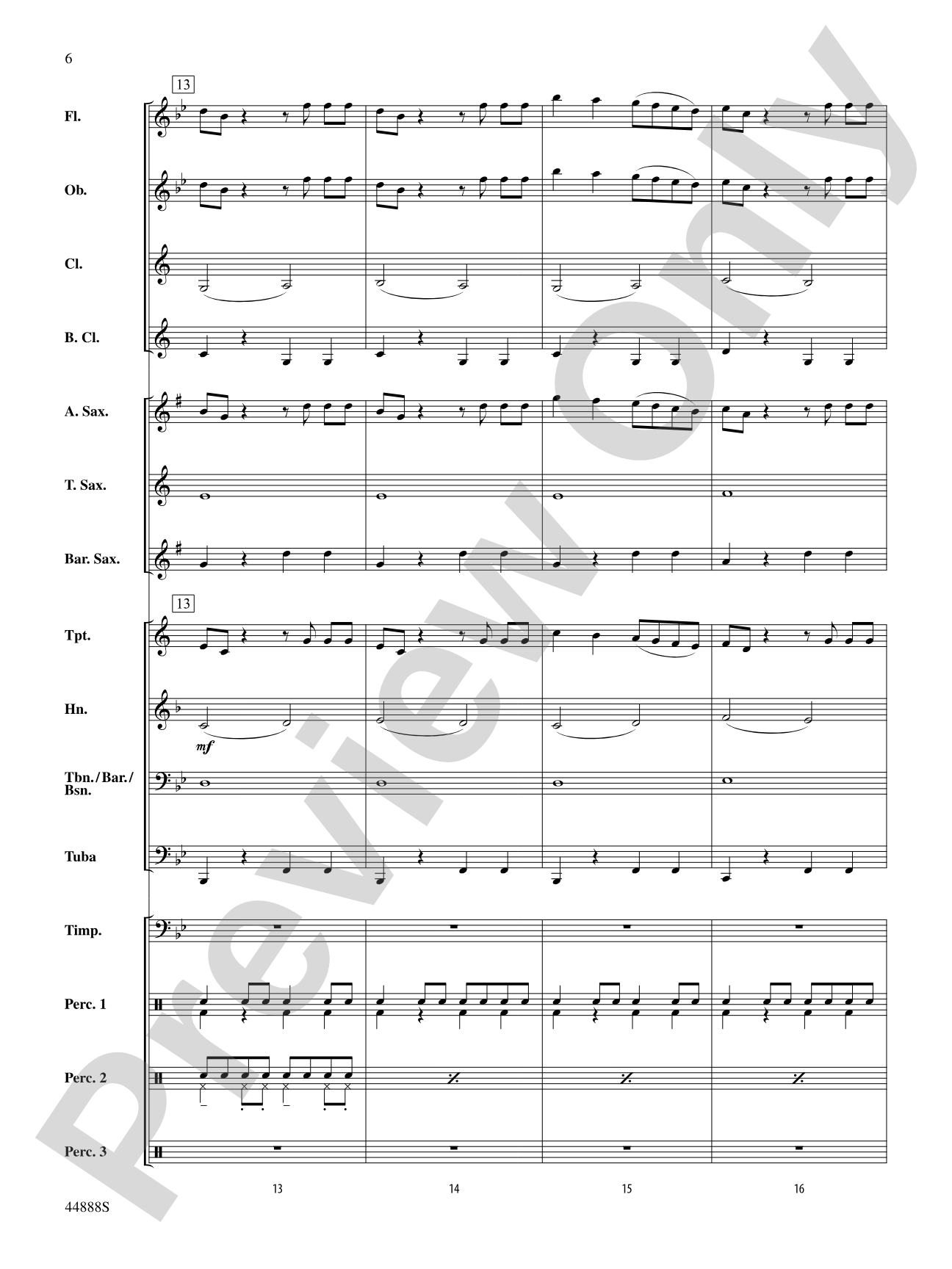 Mama Paquita: Concert Band Conductor Score & Parts