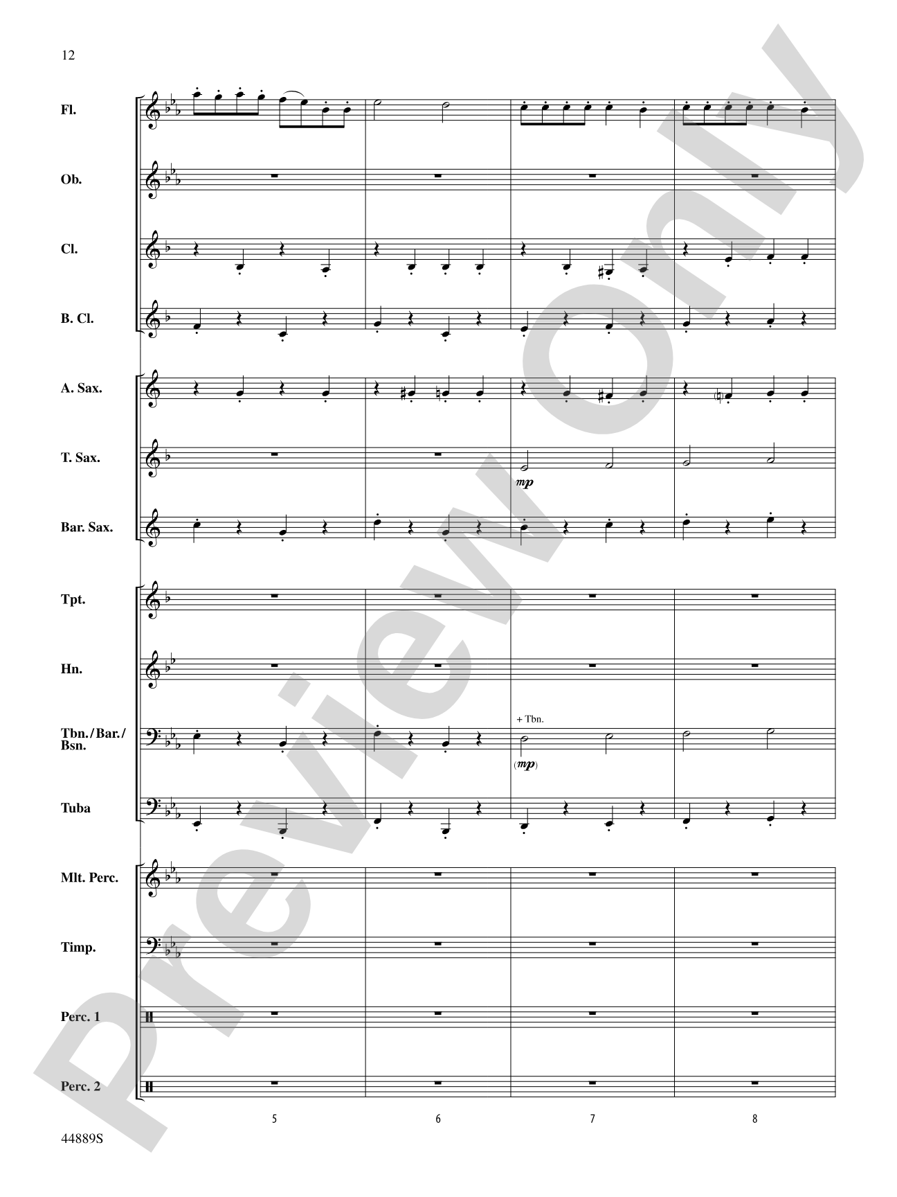 Three Miniature Nutcrackers: Concert Band Conductor Score & Parts