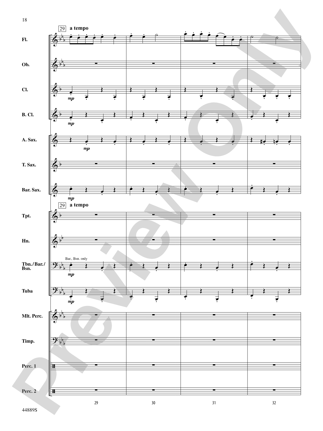 Three Miniature Nutcrackers: Concert Band Conductor Score & Parts