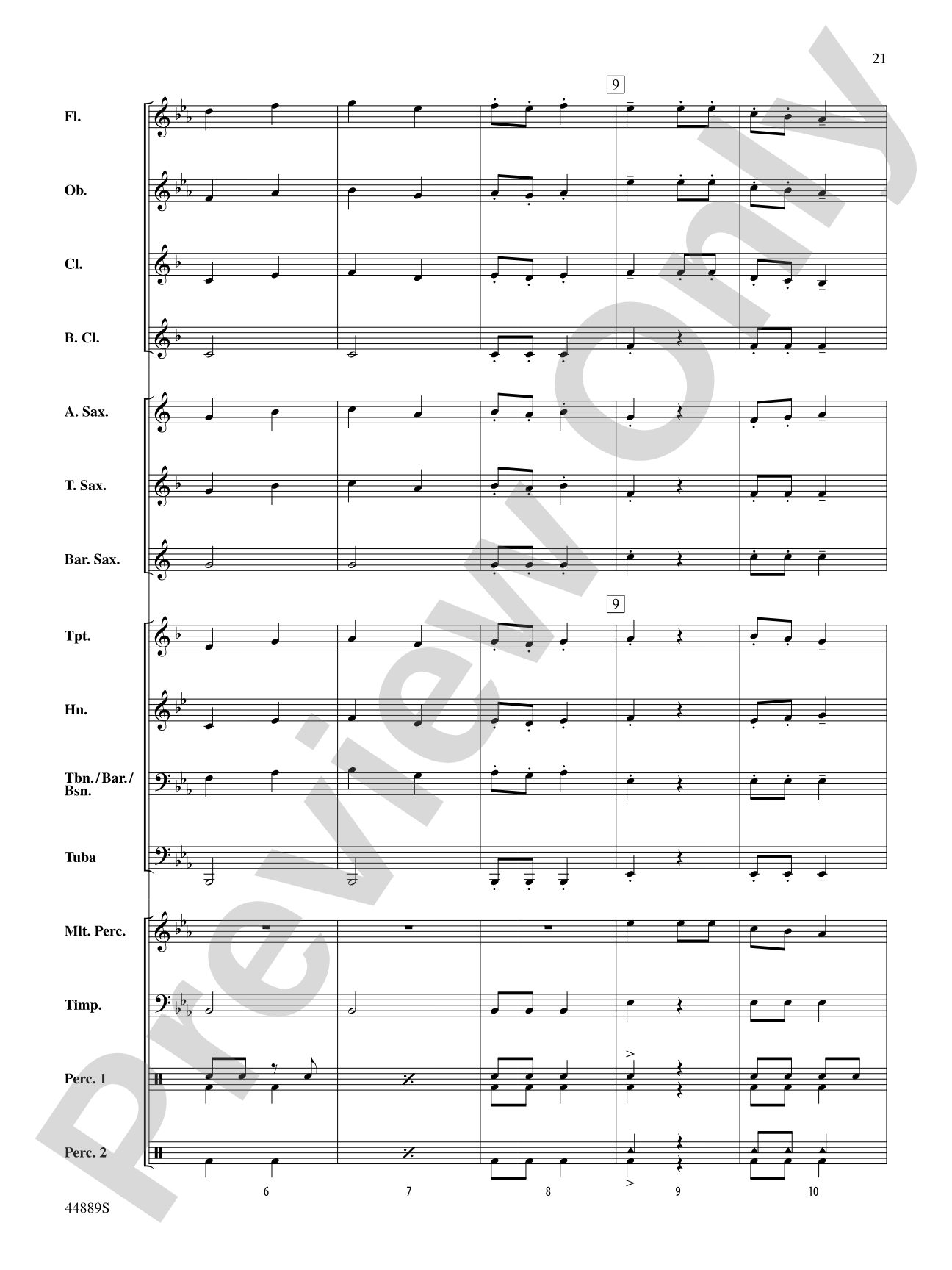 Three Miniature Nutcrackers: Concert Band Conductor Score & Parts