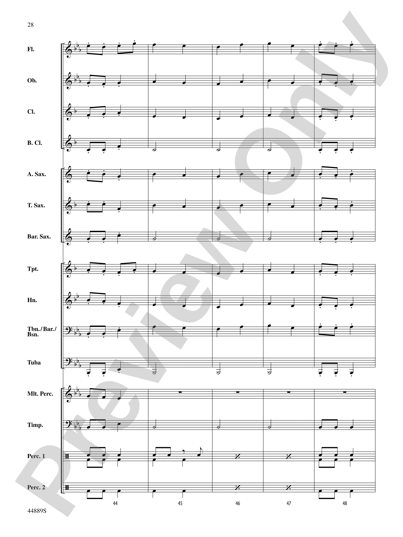 Three Miniature Nutcrackers: Concert Band Conductor Score & Parts