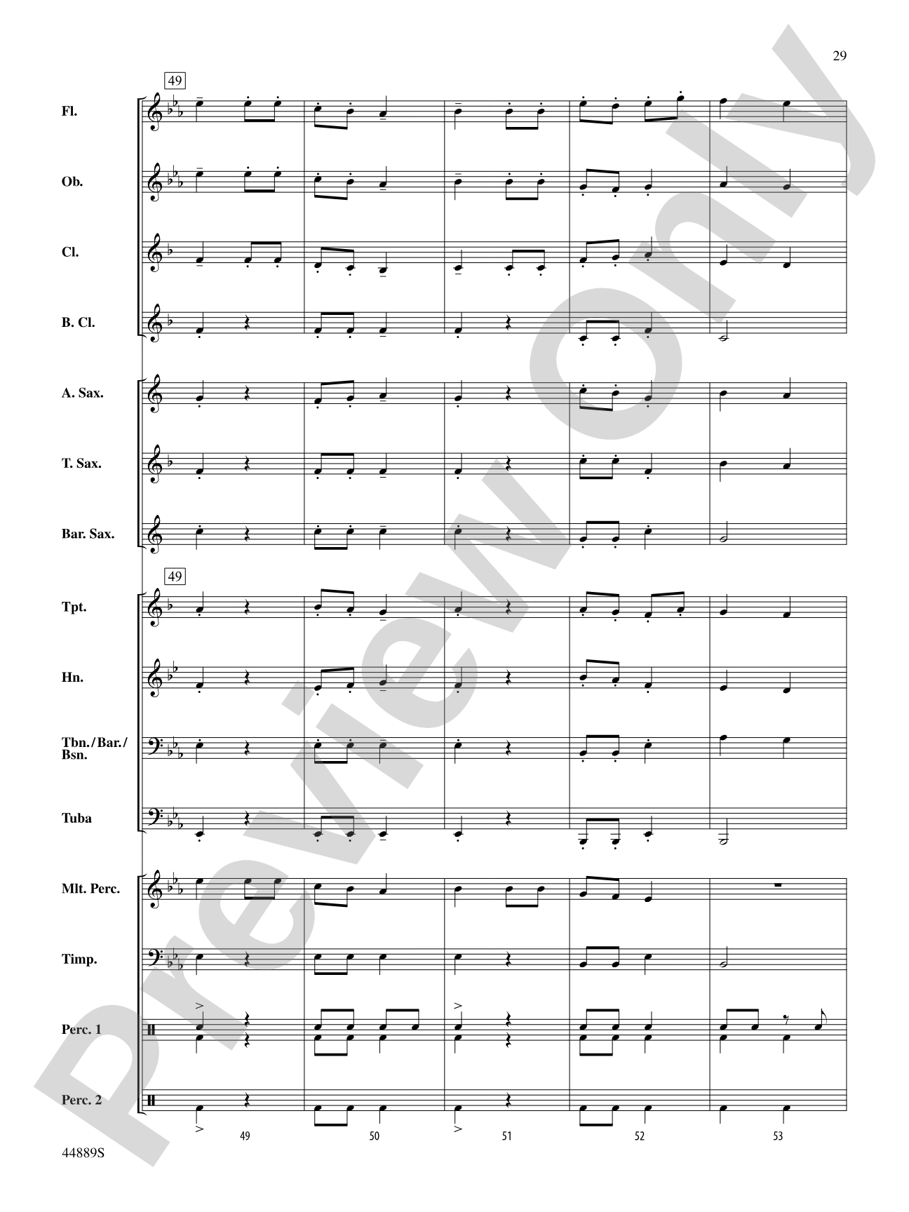 Three Miniature Nutcrackers: Concert Band Conductor Score & Parts