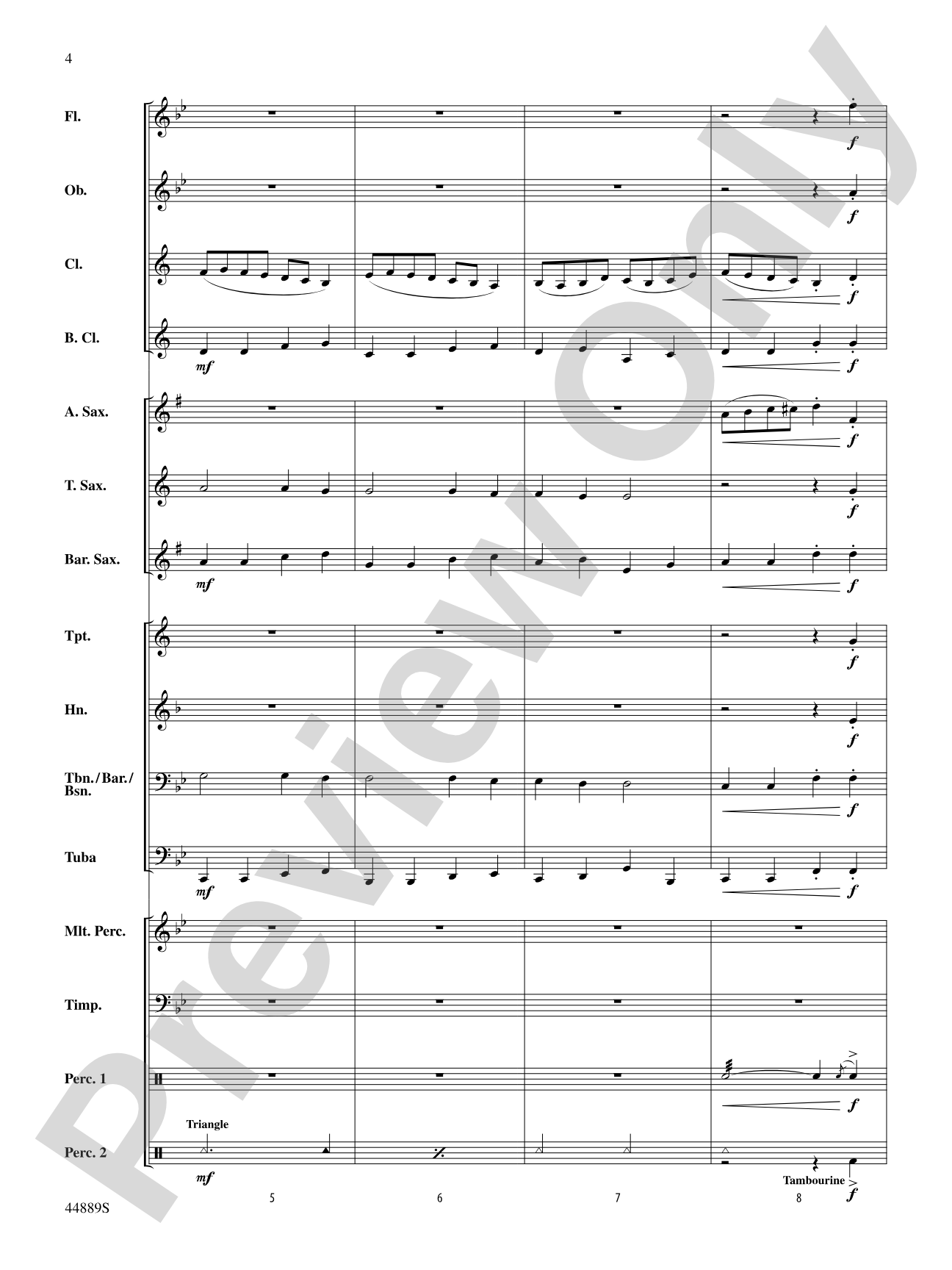 Three Miniature Nutcrackers: Concert Band Conductor Score & Parts