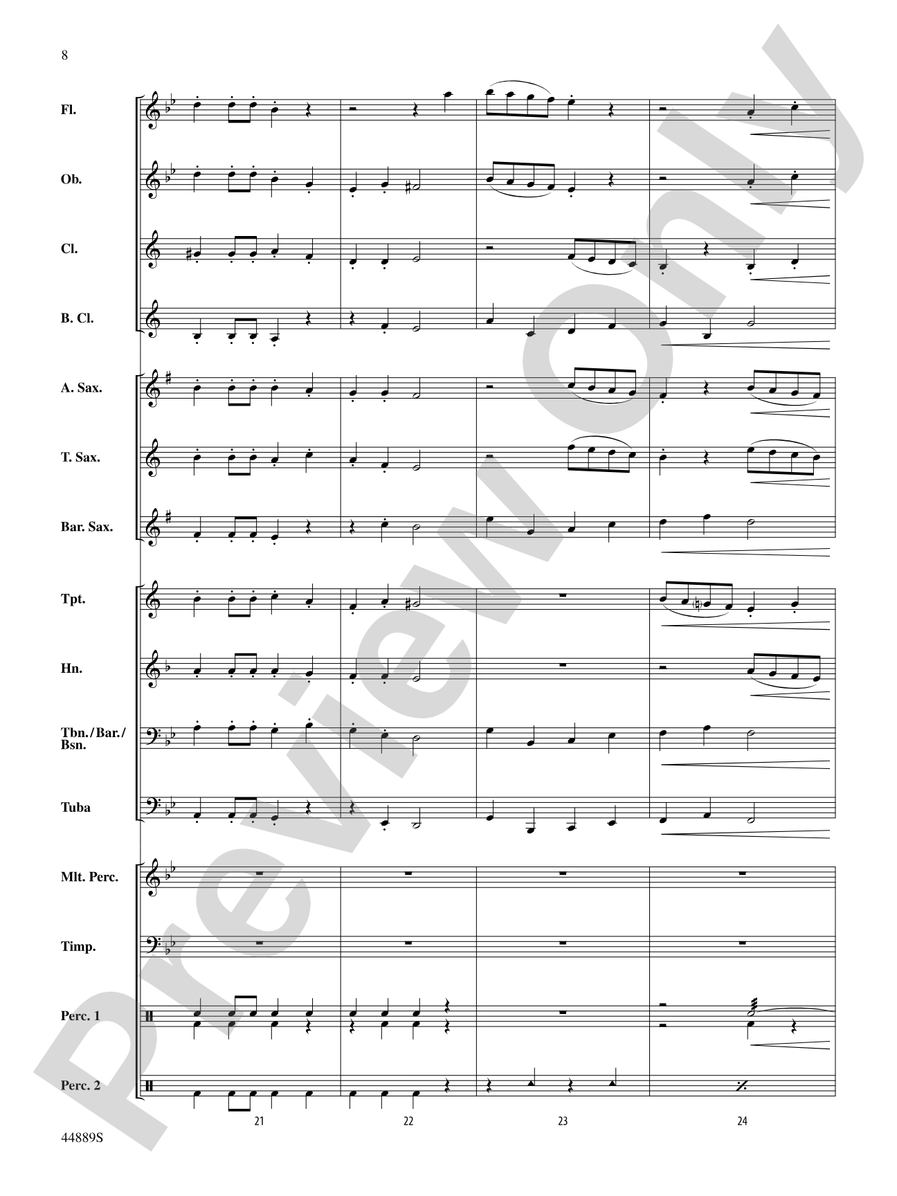 Three Miniature Nutcrackers: Concert Band Conductor Score & Parts