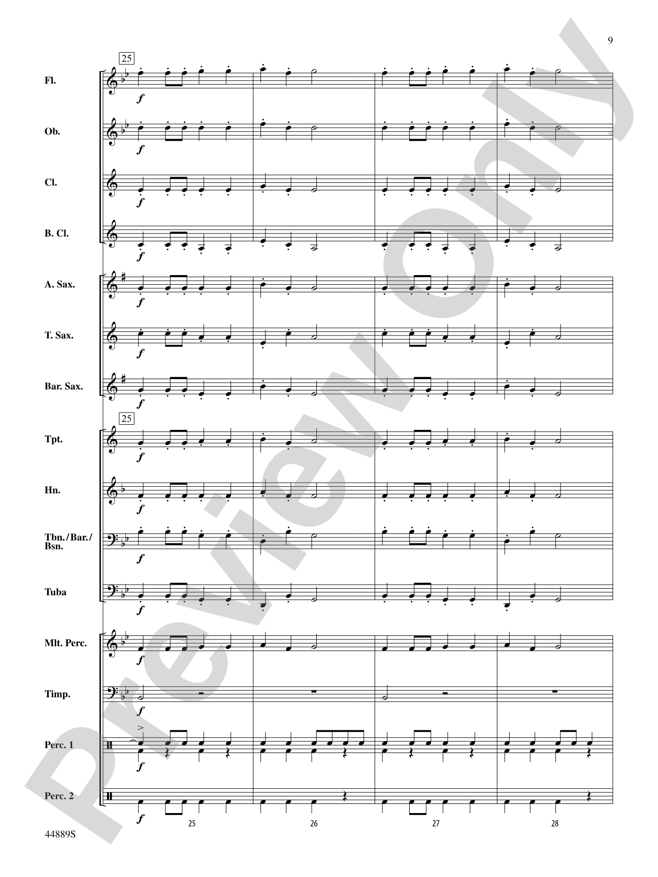 Three Miniature Nutcrackers: Concert Band Conductor Score & Parts