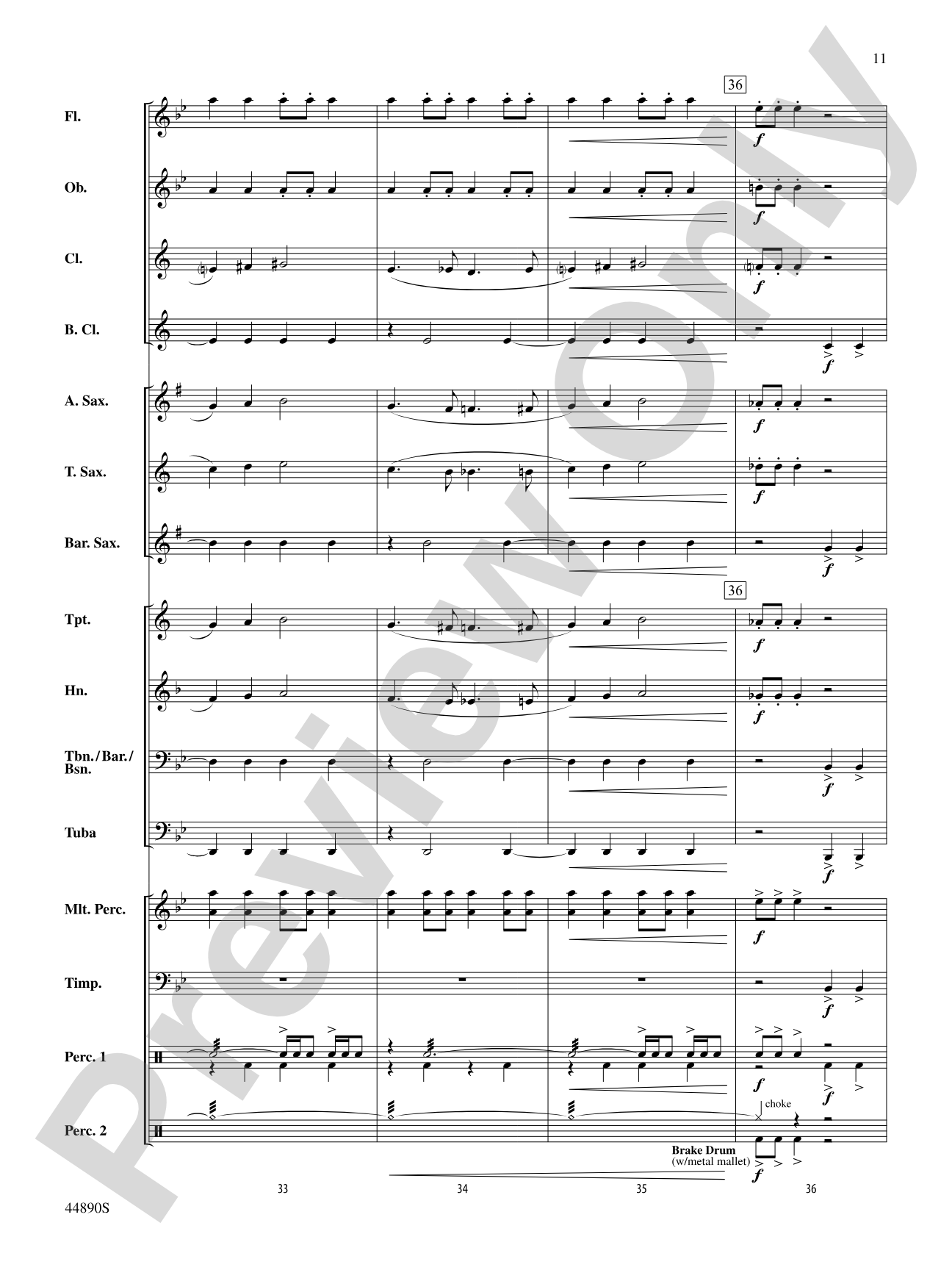Project Mars: Concert Band Conductor Score & Parts