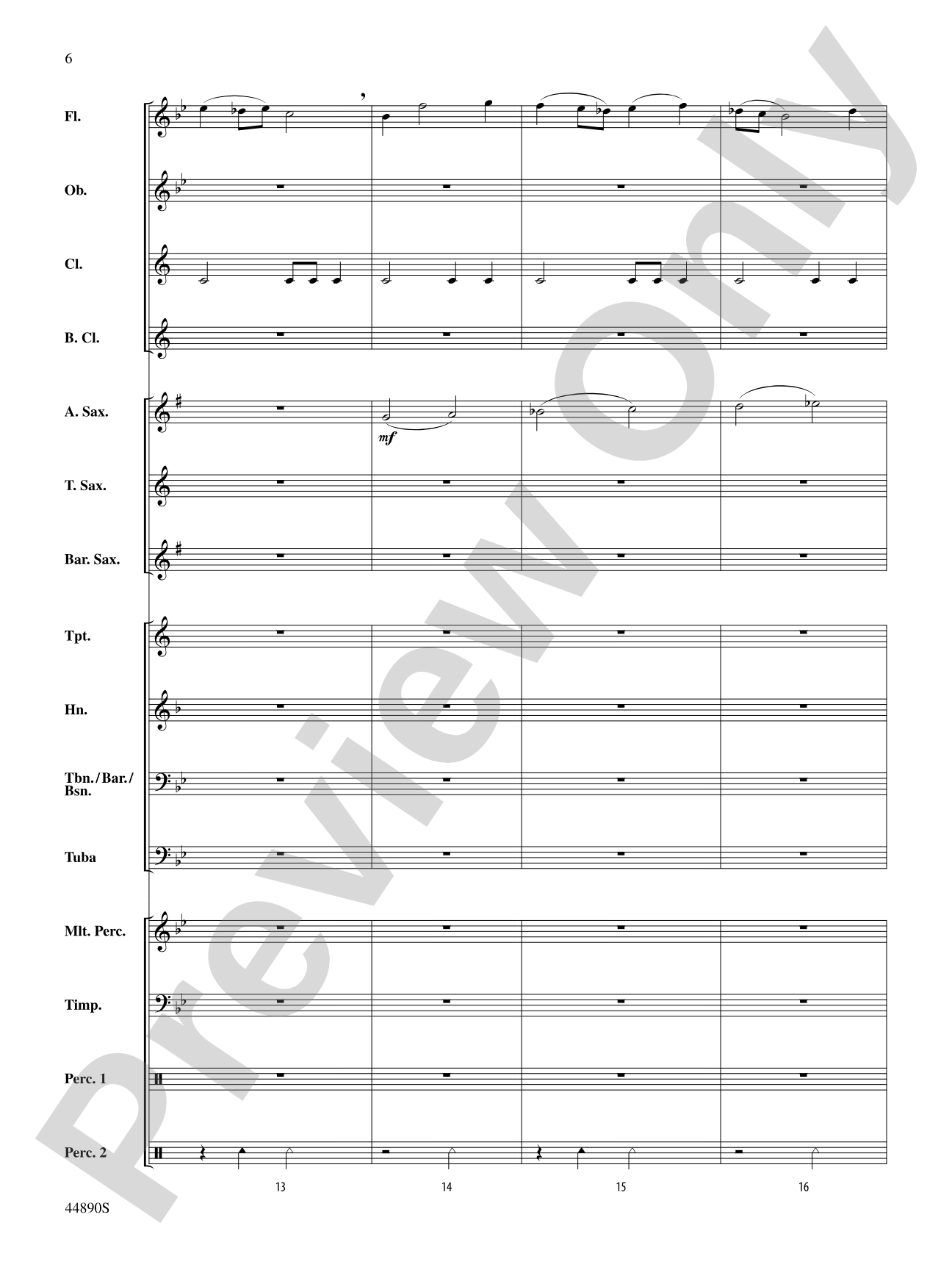 Project Mars: Concert Band Conductor Score & Parts