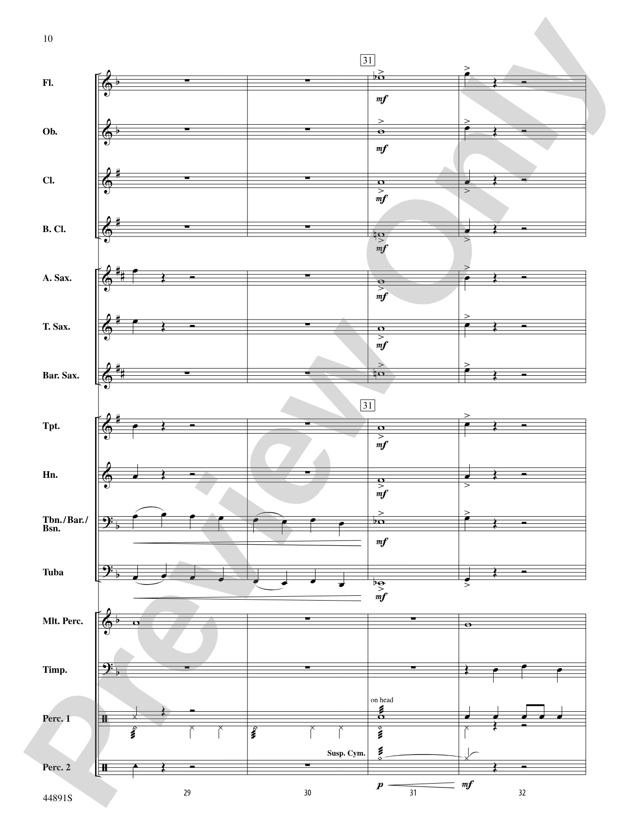 The Jaws of Fenris: Concert Band Conductor Score & Parts