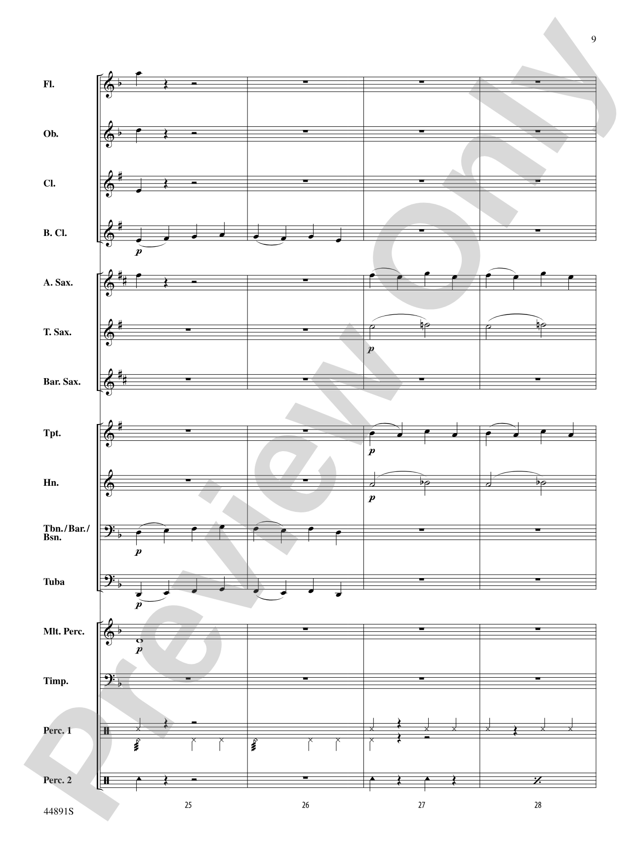 The Jaws of Fenris: Concert Band Conductor Score & Parts