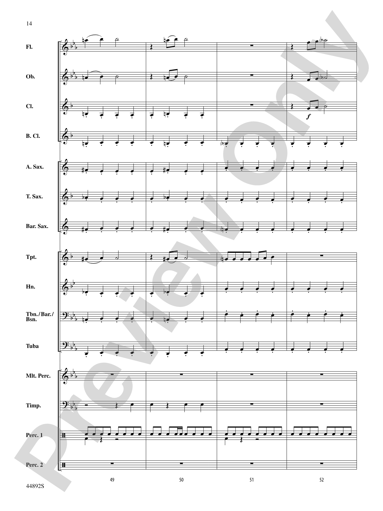 Zephyr: Concert Band Conductor Score & Parts
