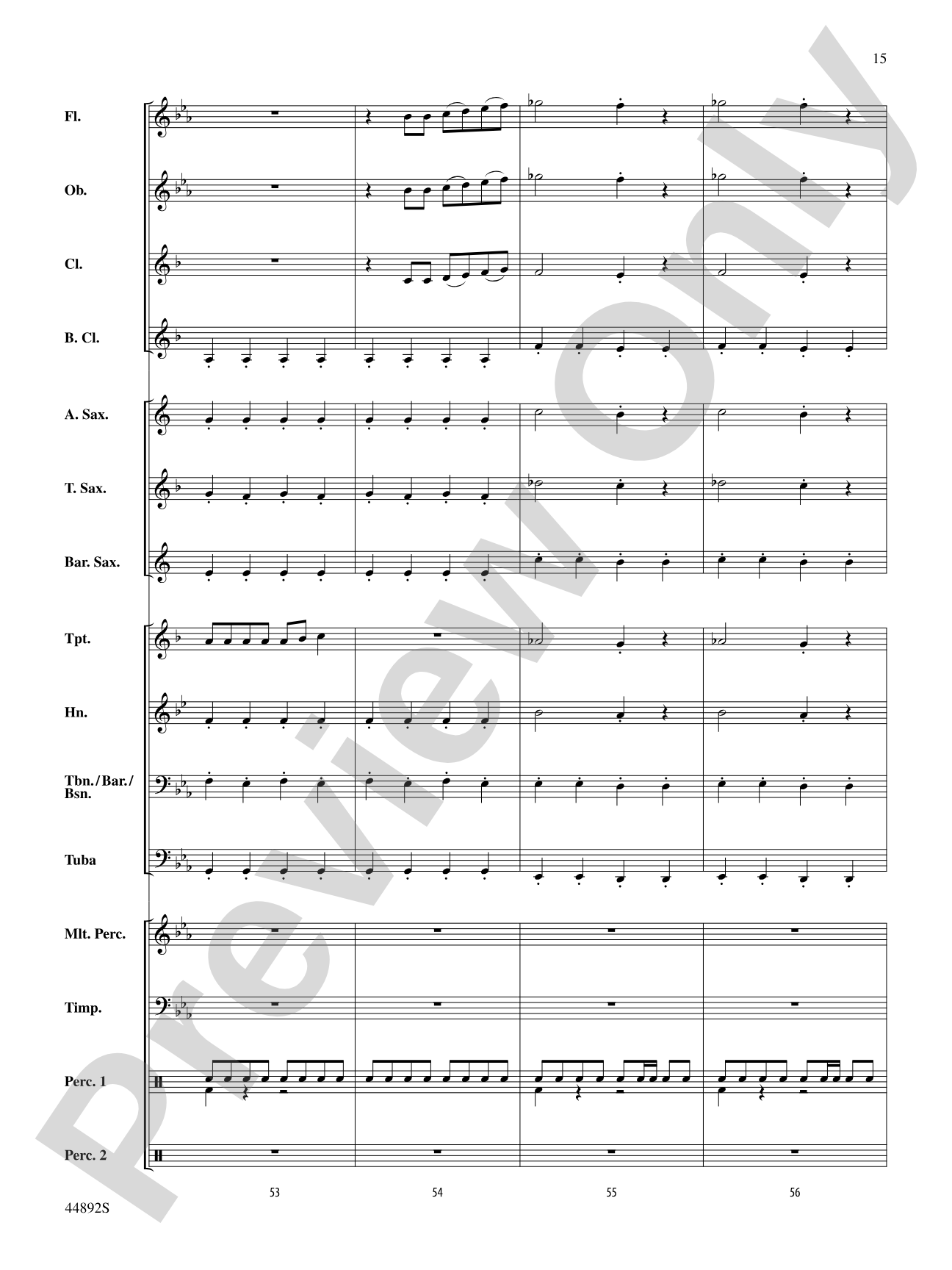 Zephyr: Concert Band Conductor Score & Parts